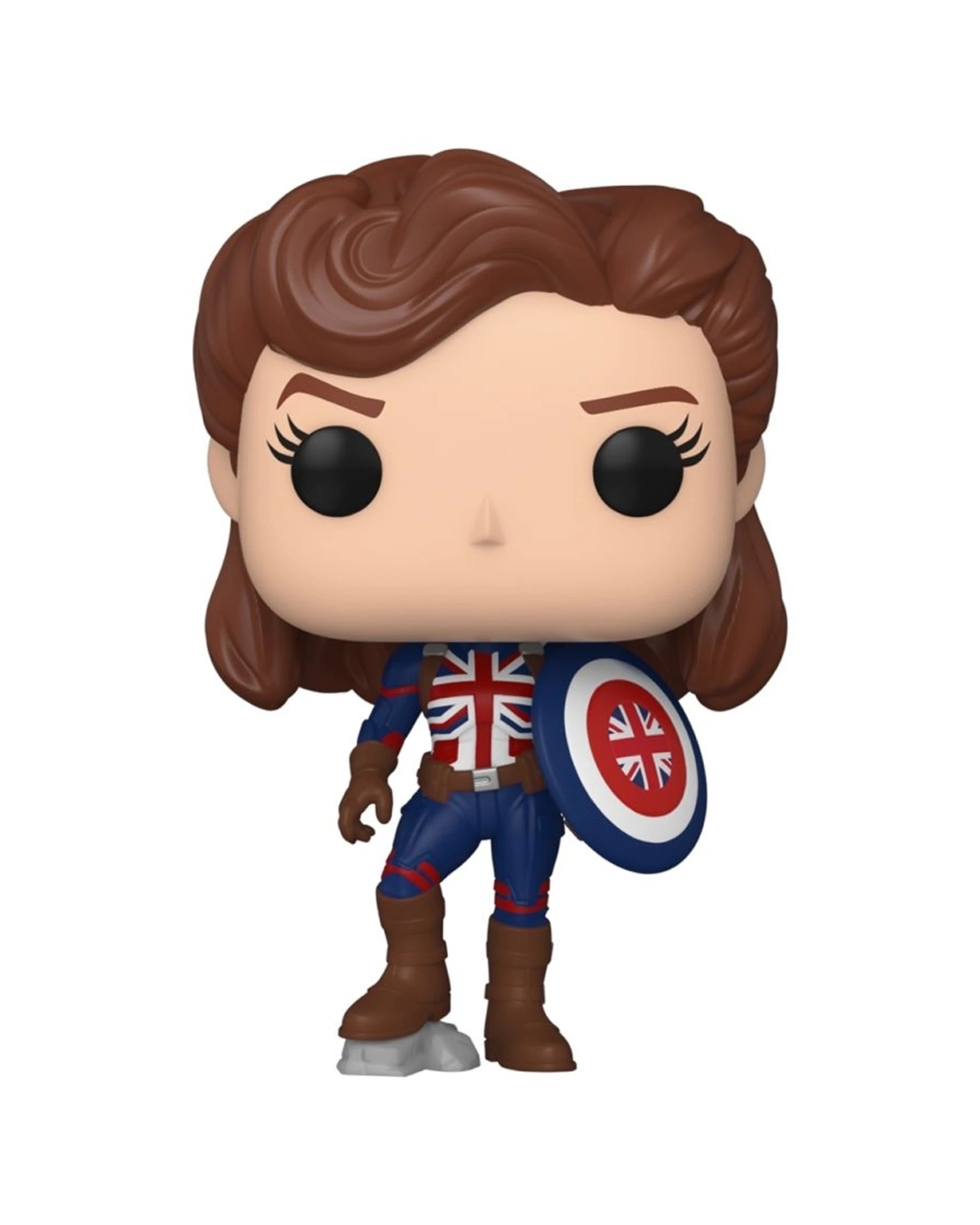 1 Pop Vinyl Figurine What If - Captain Carter 10cm Collectible Action Figure - Multi, 1 of 3