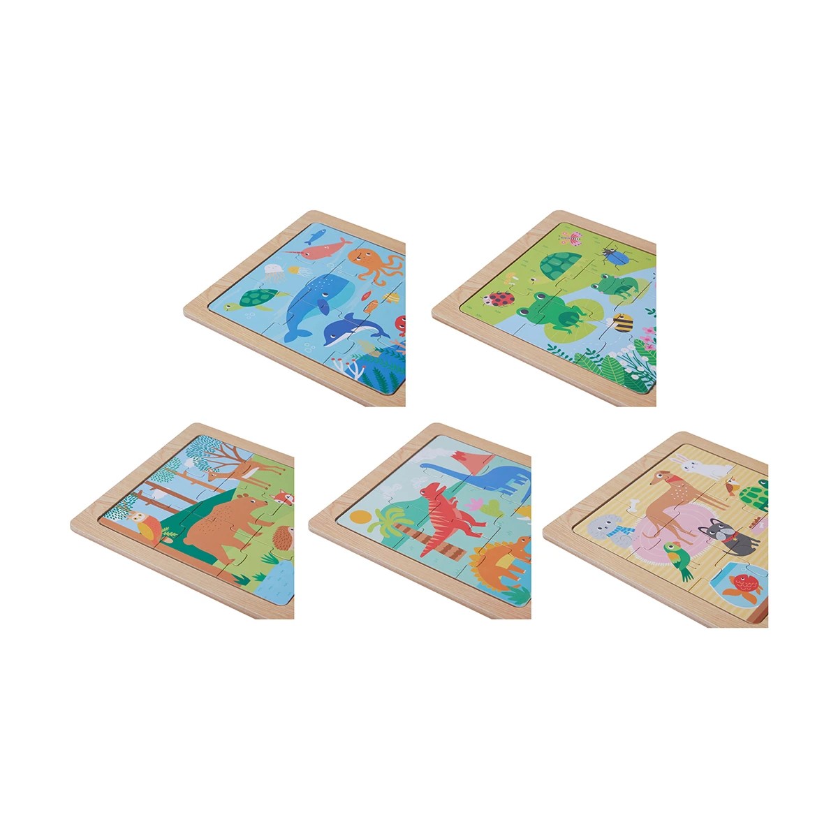 2 Wooden Jigsaw Puzzle - Assorted, 2 of 6