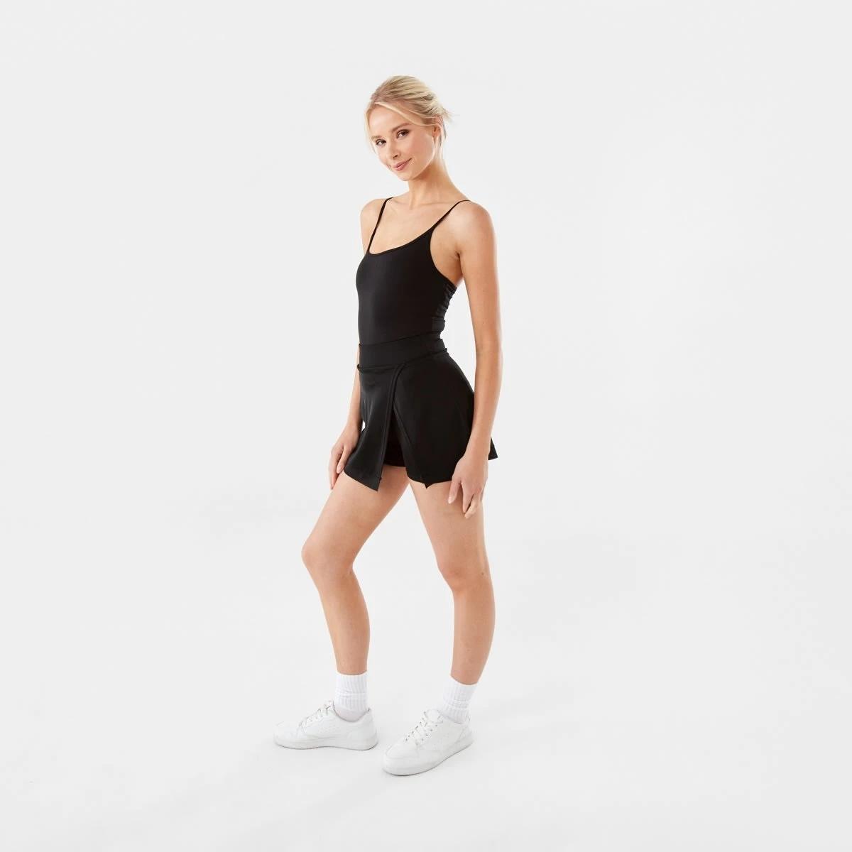 5 Active Womens Ultrasoft Shelf Tank BLACK, 5 of 9