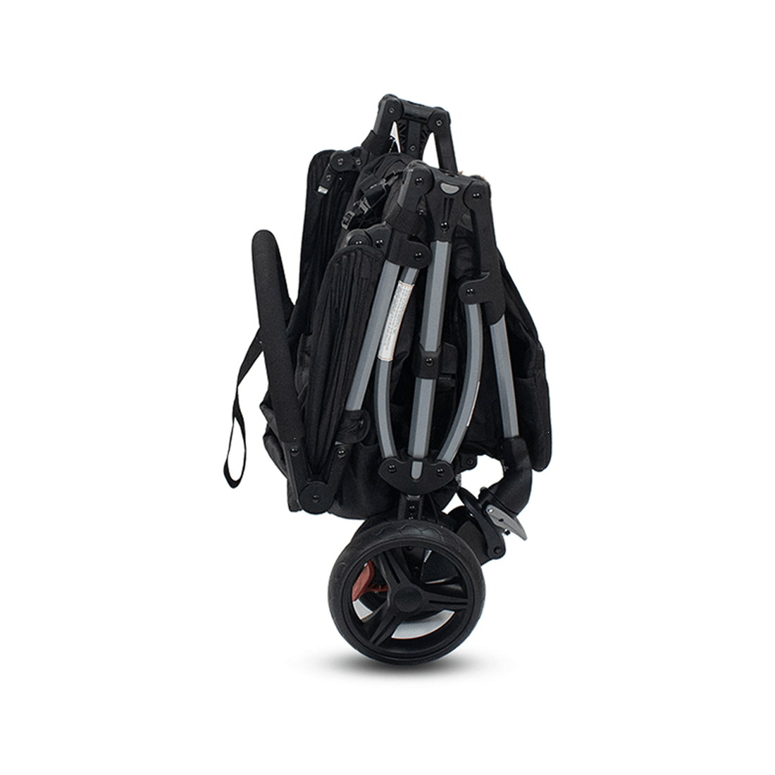 9 Vee Bee Dash Pram Foldable Reclining Baby Stroller With Tray Moon Shadow Colour
 - Black, 9 of 9