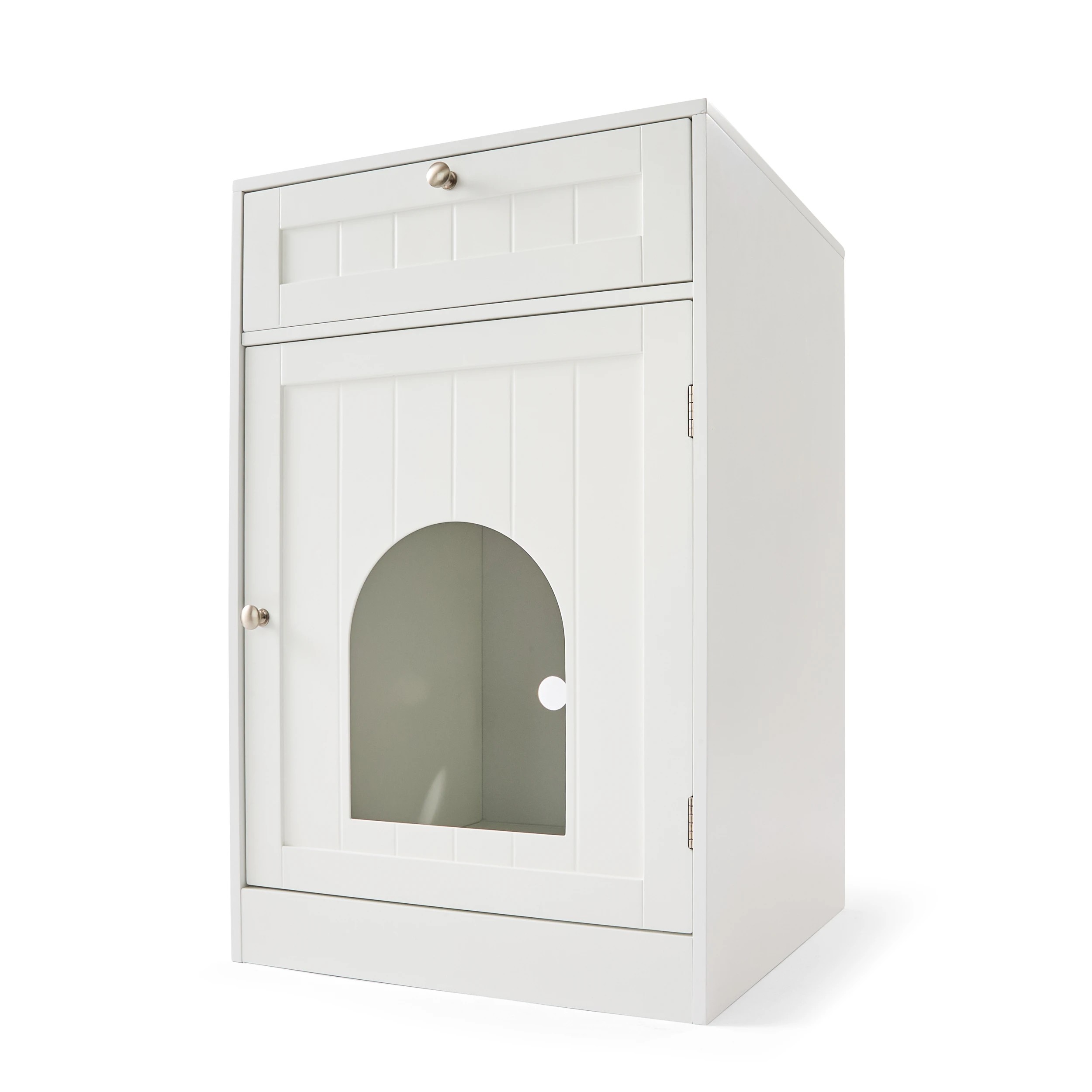 2 Cat Litter Cabinet with Storage Drawer, 2 of 9