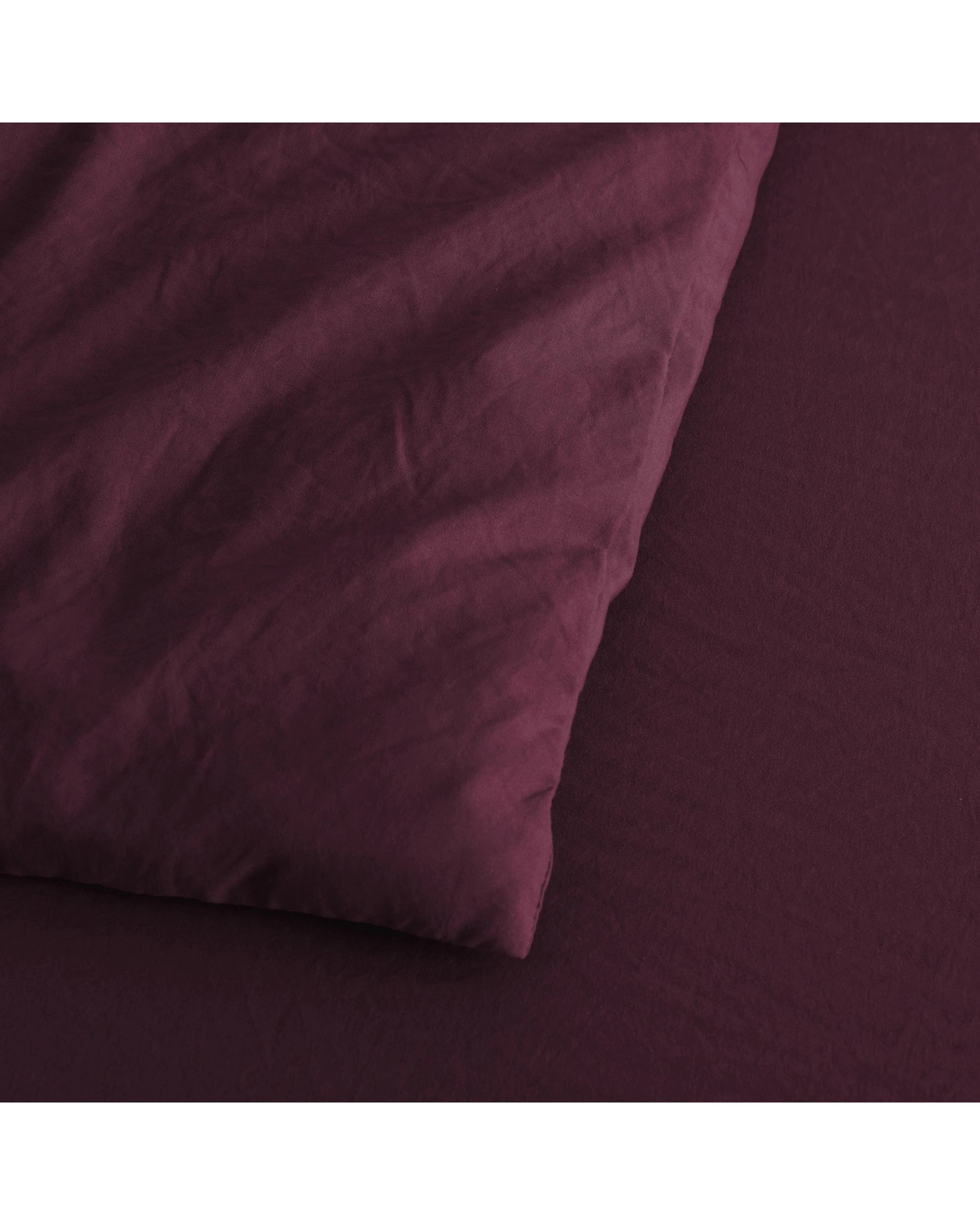 8 Dreamaker Superfine Washed Microfibre Quilt Cover Set - Super King Bed - Cherry, 8 of 9