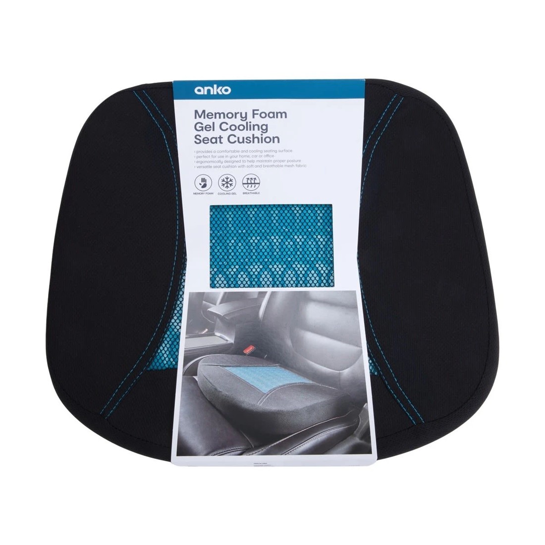 10 Memory Foam Gel Cooling Seat Cushion, 10 of 10