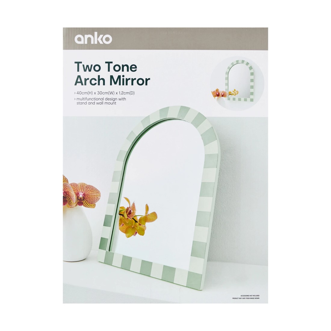 7 Two Tone Arch Mirror, 7 of 7