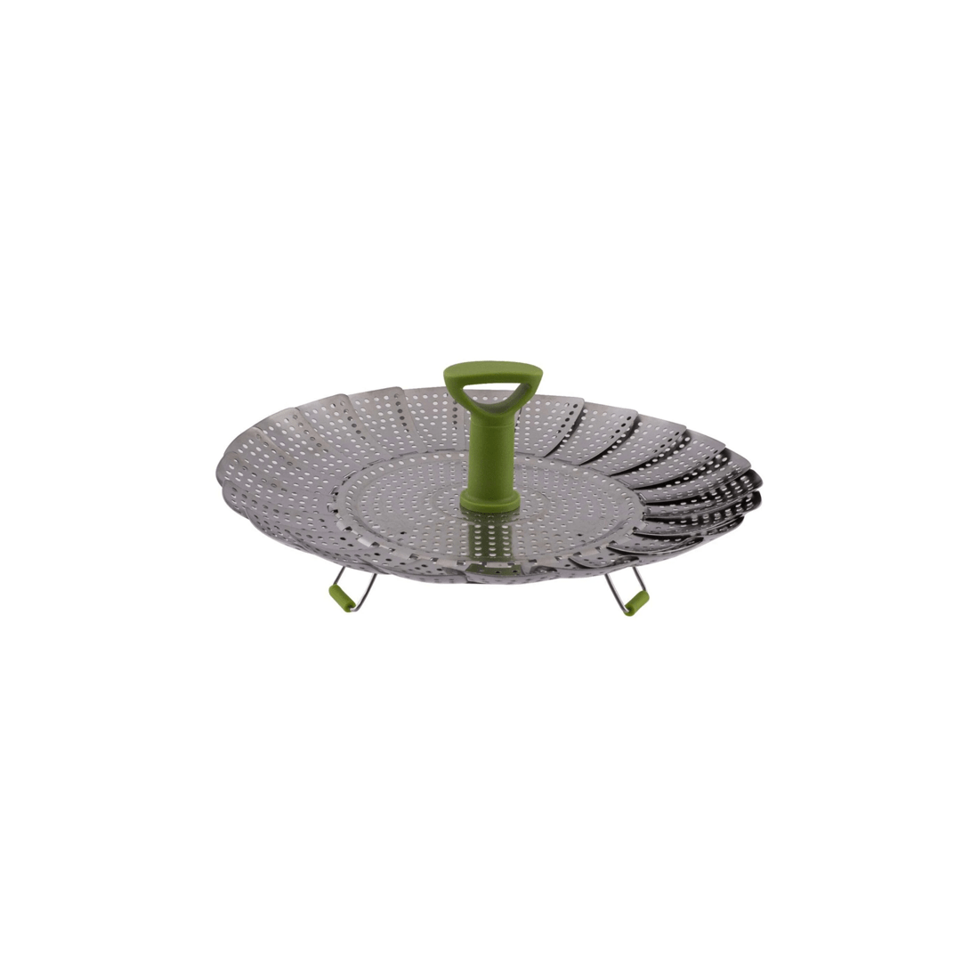 3 Avanti Stainless Steel Food Steamer 28cm With Nylon Handle Silicone Feet
 - Grey, 3 of 3