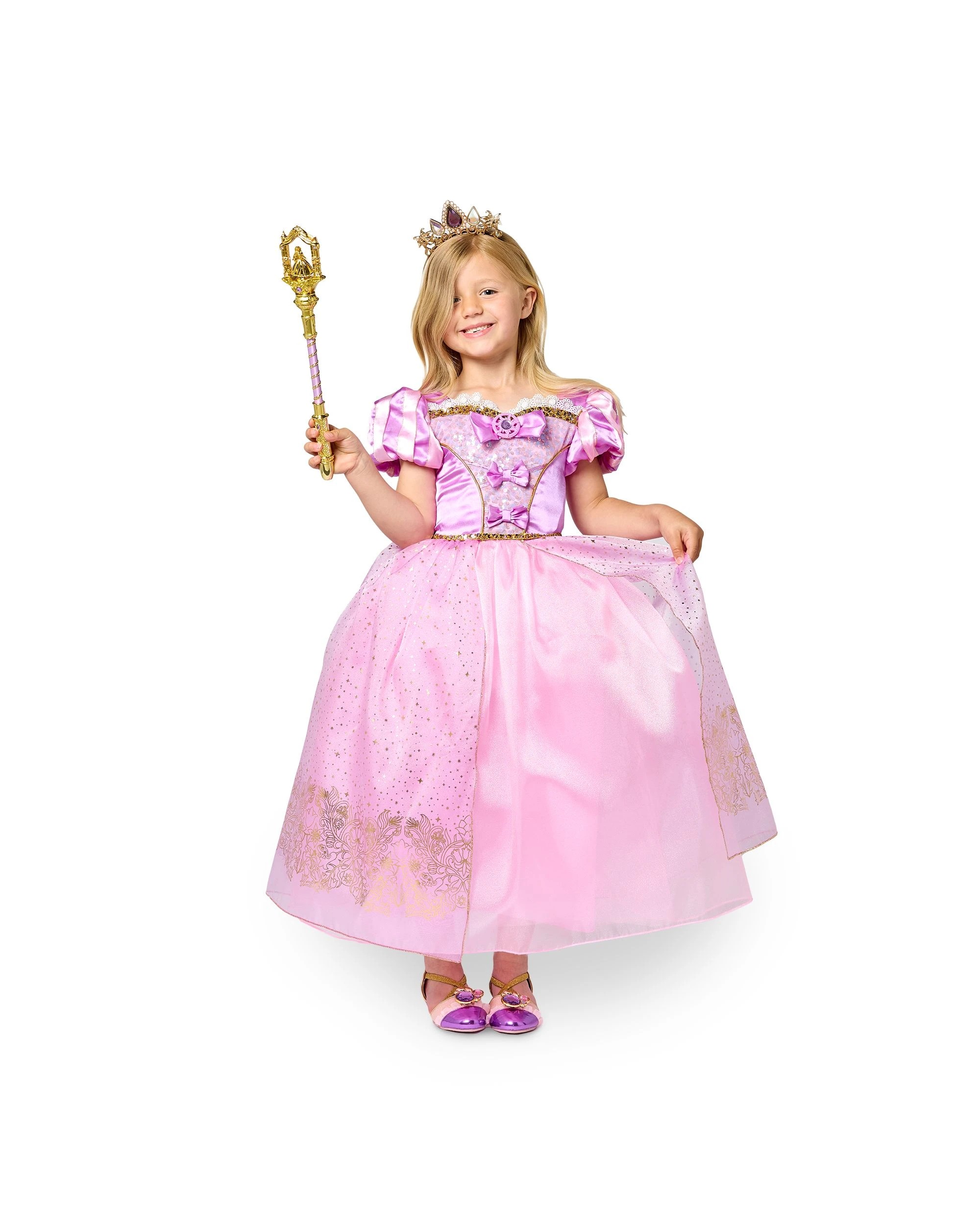 6 Disney Rapunzel Costume
 - Pink, 6 of 6