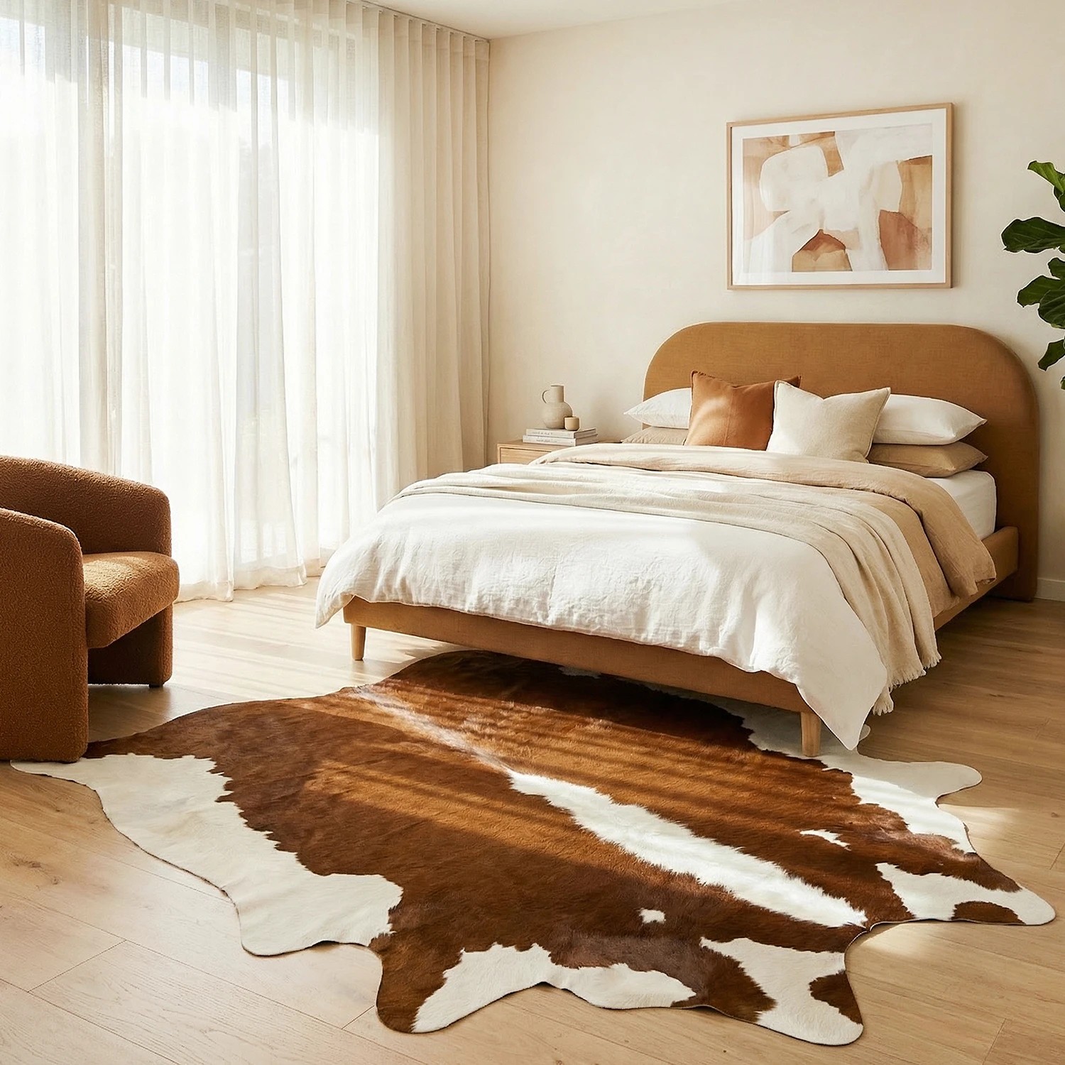 Common Ground Rugs Premium Brazilian Cow Hide 200x150 cm approx ...