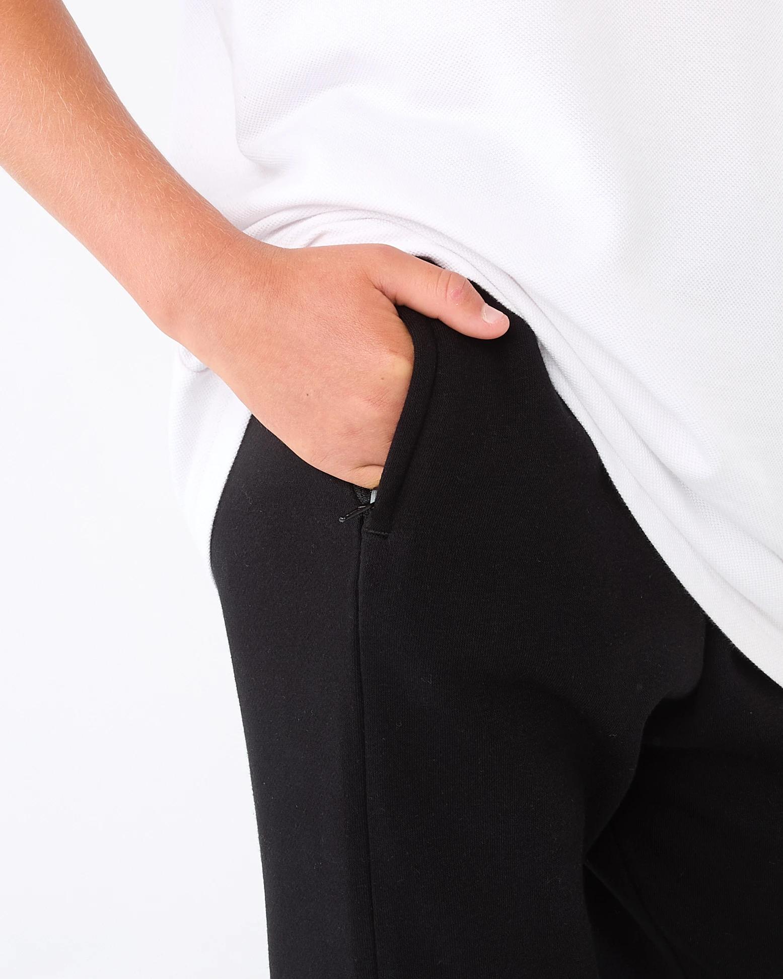 3 Knee Detail Trackpants Black, 3 of 7