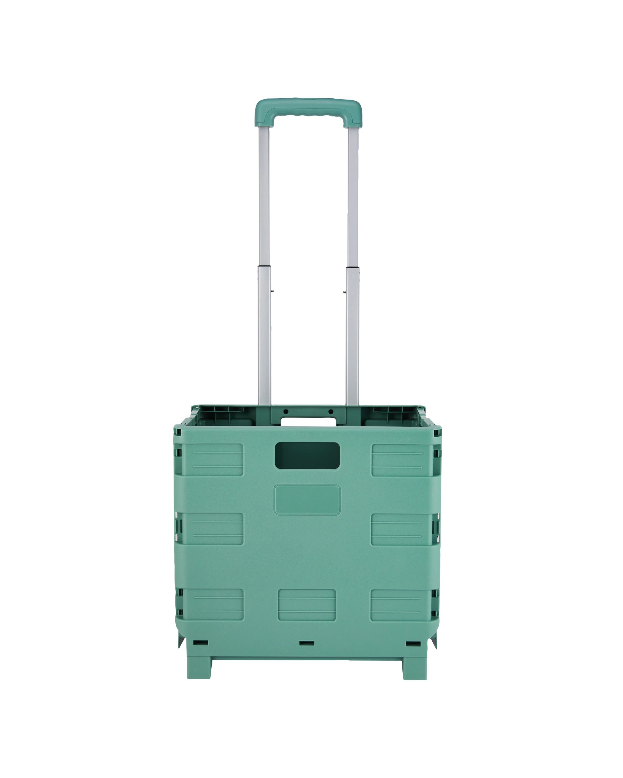 6 Collapsible Trolley Box - Green, 6 of 10