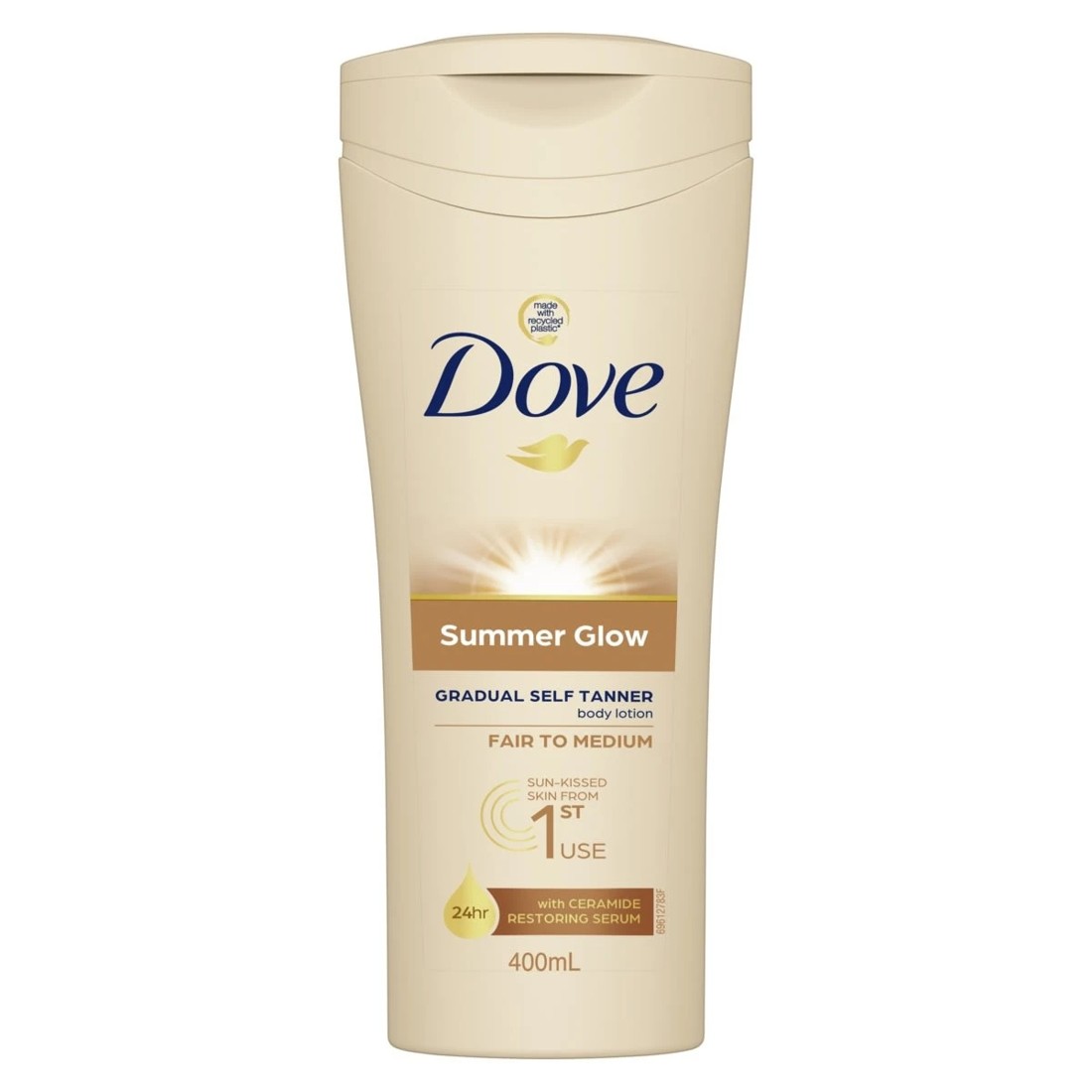 1 Dove Summer Glow Fair to Medium Skin Gradual Self Tan Body Lotion 400ml, 1 of 4