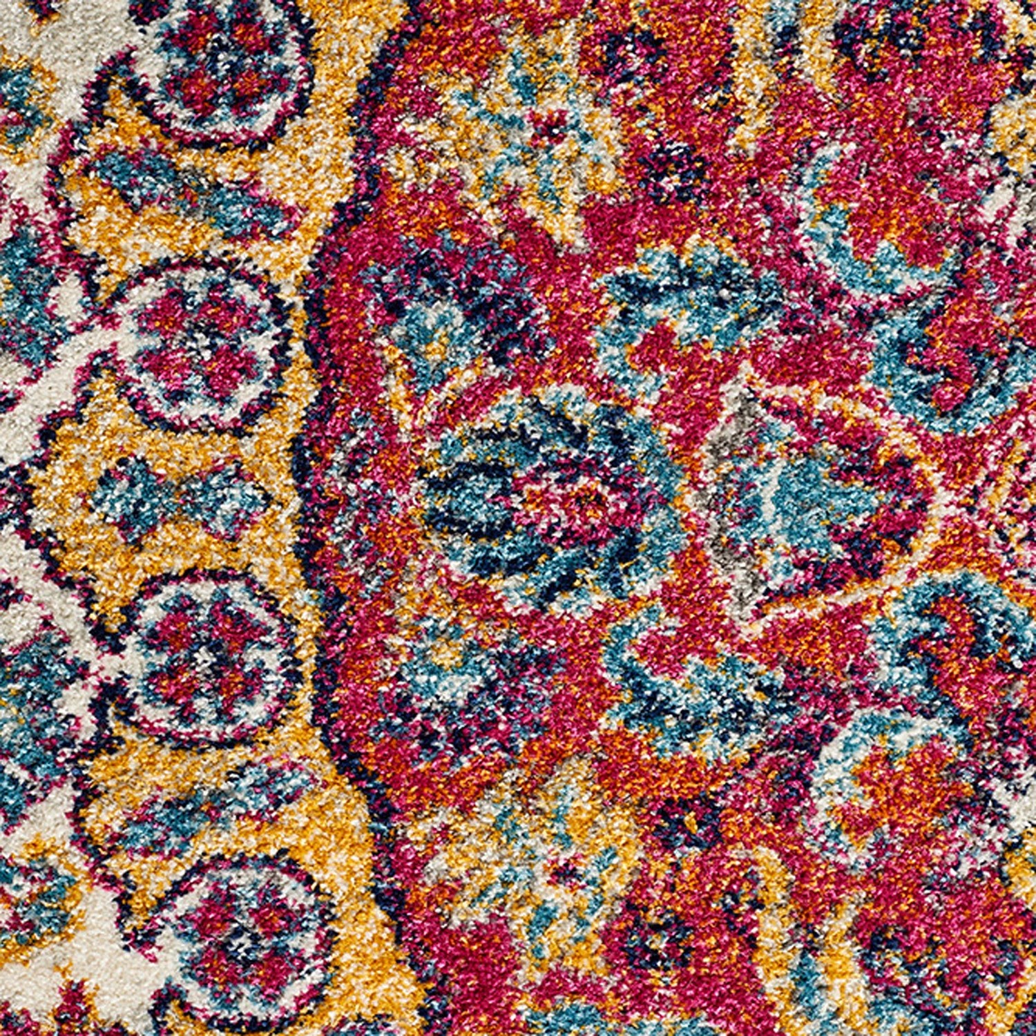 2 Common Ground Rugs Gallery 867 240x240cm Round - Large Pet Friendly Rug - Multi, 2 of 3