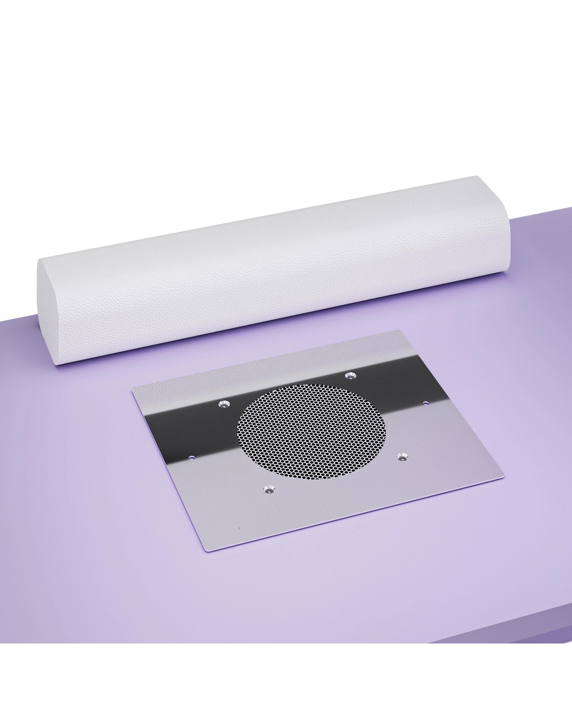 7 Advwin Manicure Table Dressing Nail Tech Desk with Dust Collector - Purple, 7 of 8