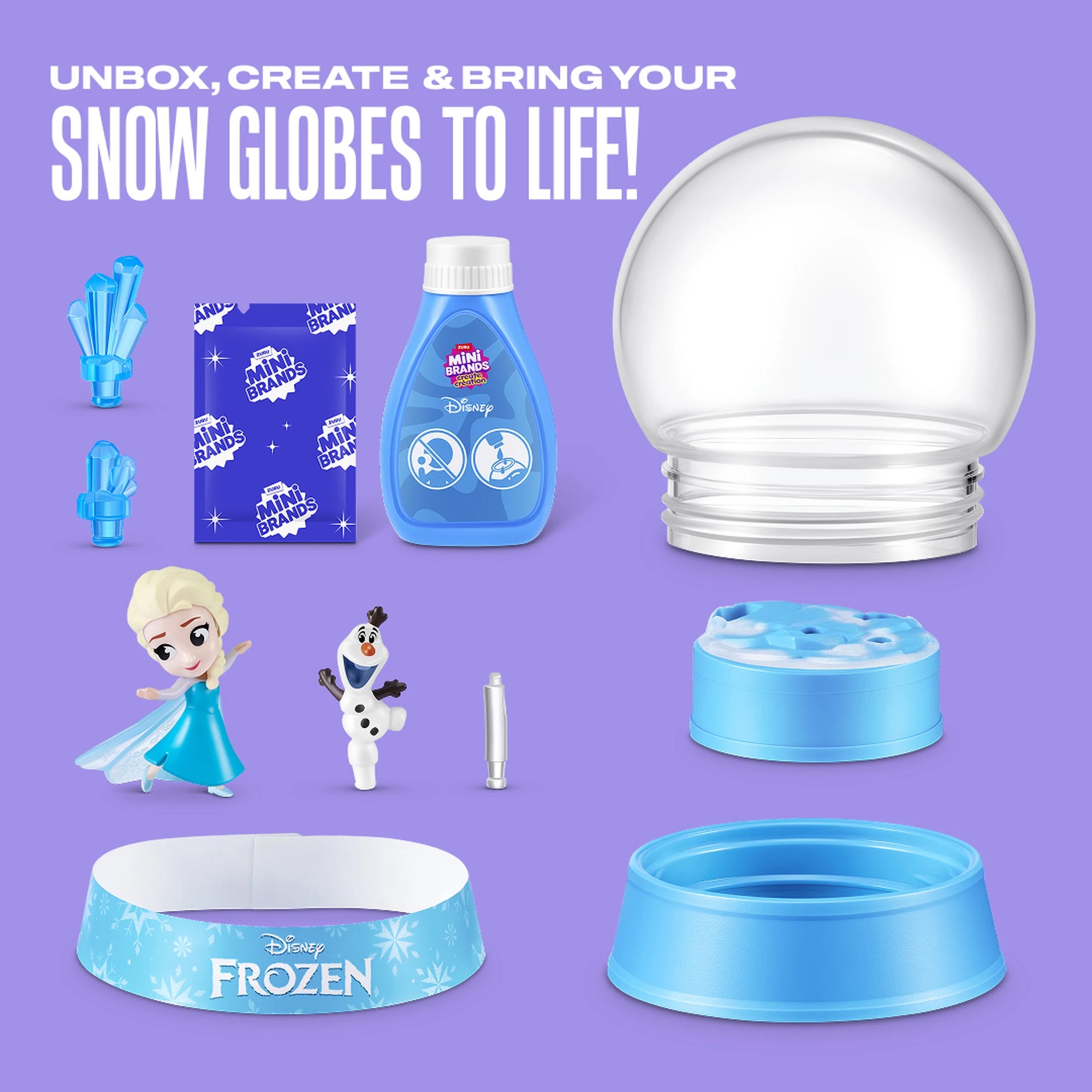 5 ZURU Mini Brands Create Disney Snow Globe Series 1 Capsule - Assorted, 5 of 8