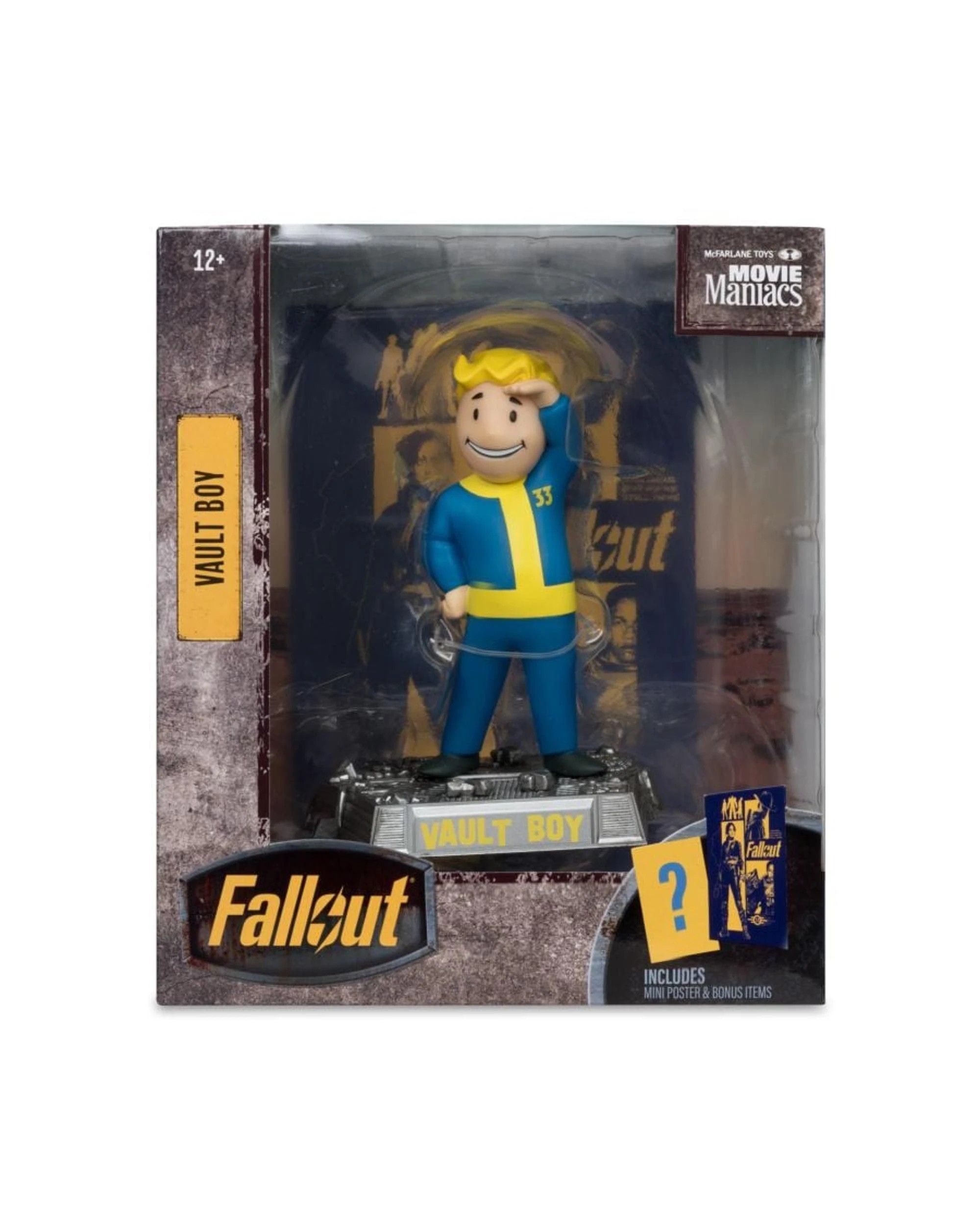 7 Movie Manics Fallout TV Season 2 Vault Boy Version 3 6 inch Posed Figure, 7 of 10