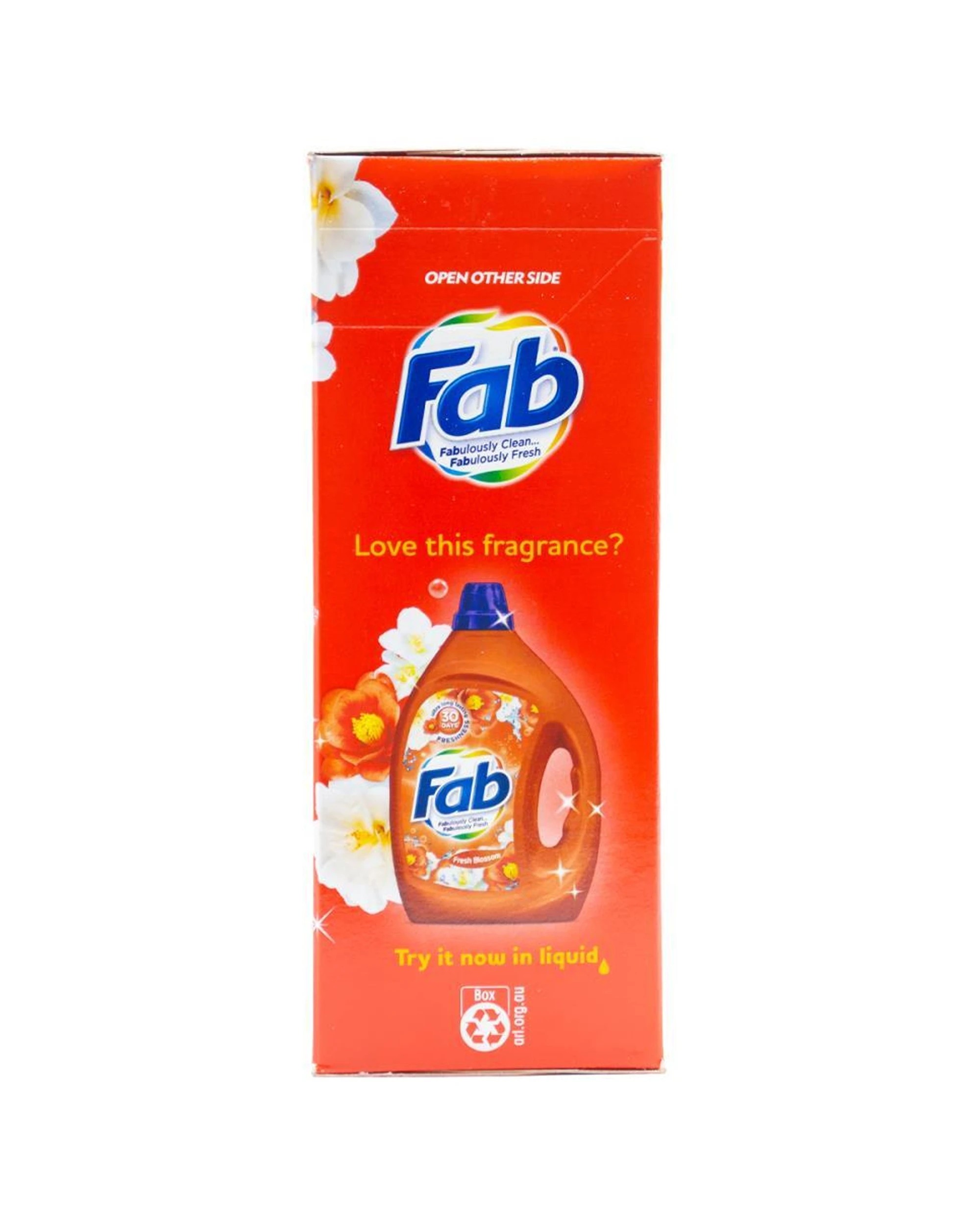 4 FAB 6PK Fab Laundry Powder Front and Top Loader Fresh Blossoms 2kg Bulk Pack - Multi, 4 of 5