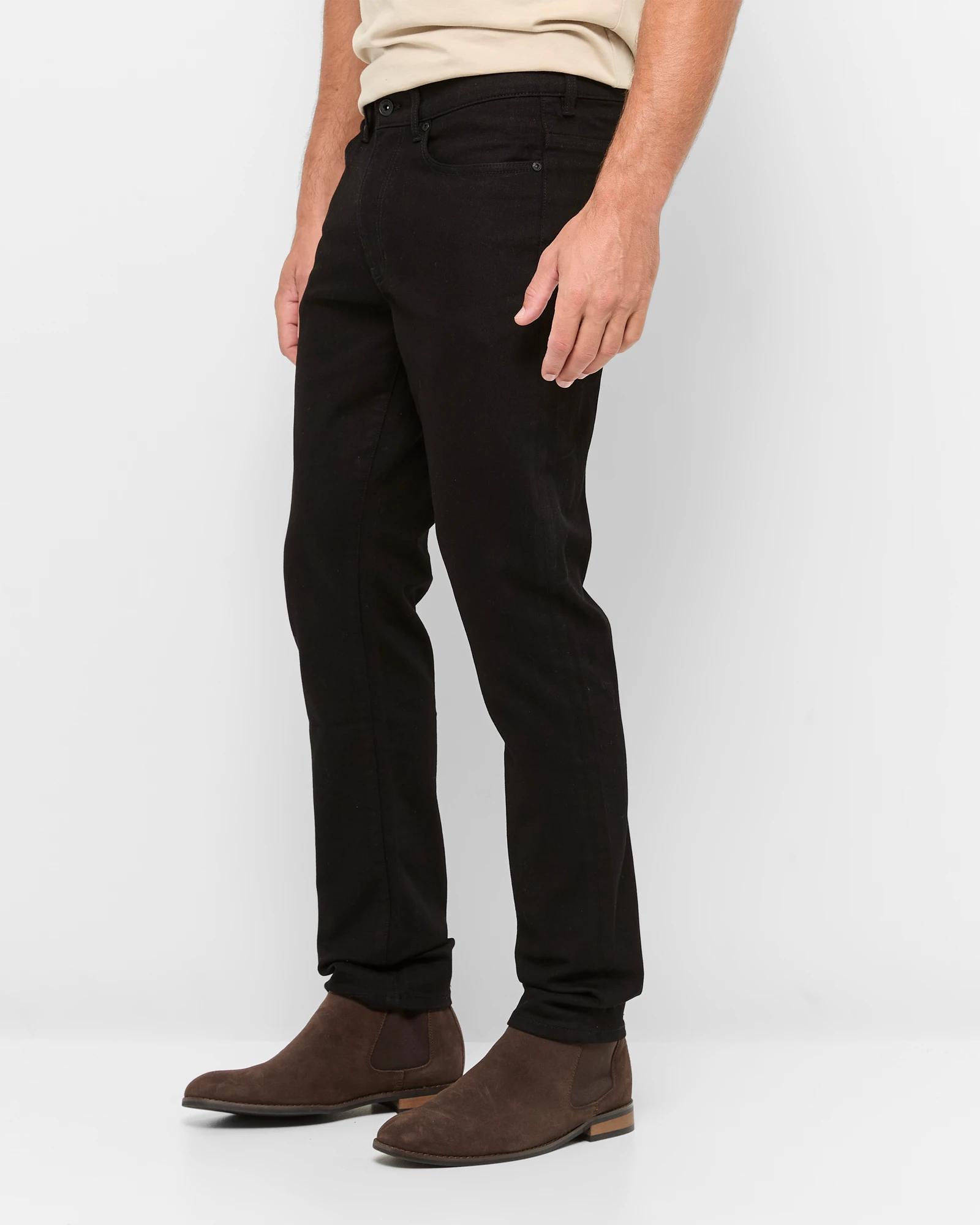 3 Target Slim Fit Denim Jeans STAY BLACK, 3 of 5