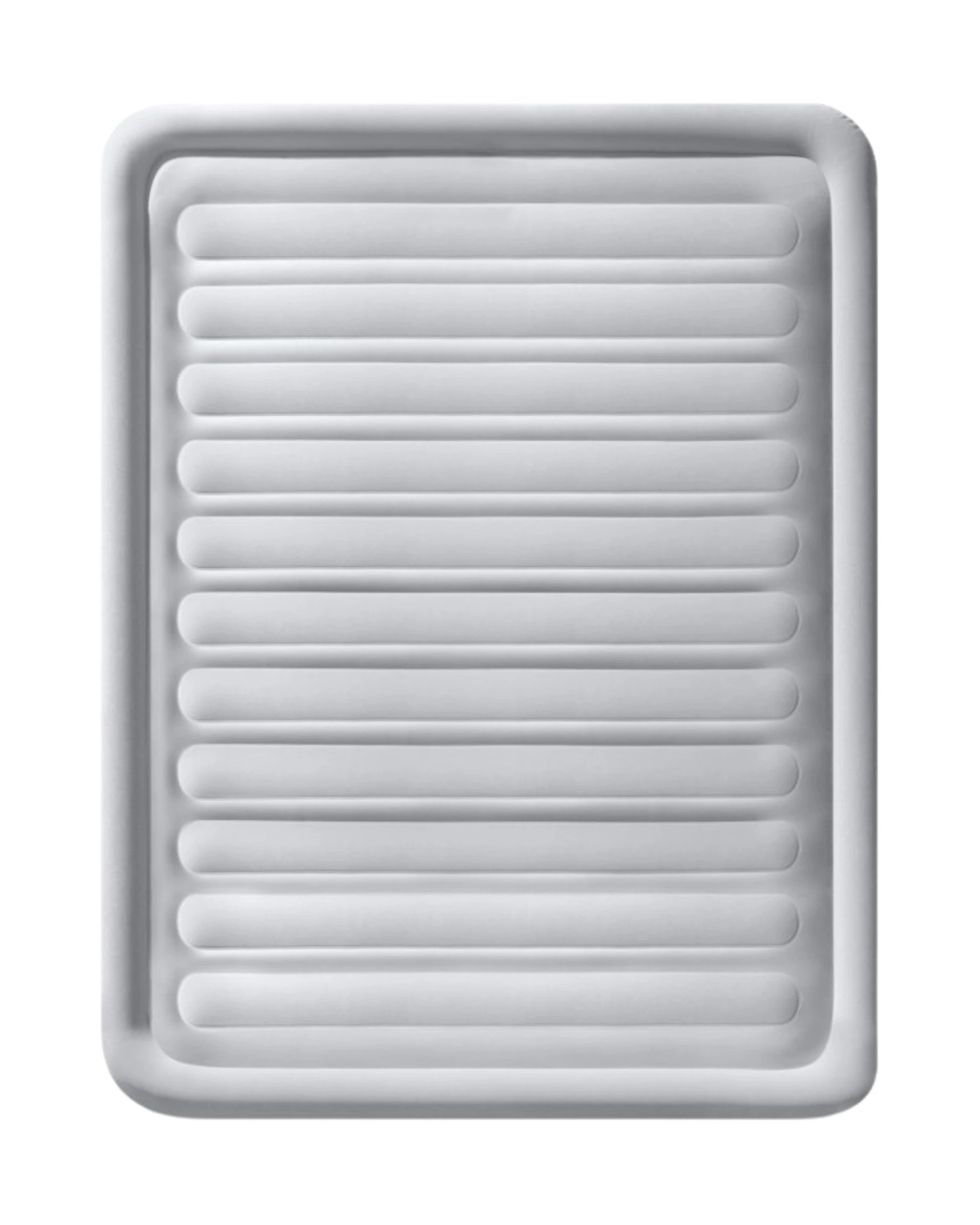 4 Intex Dura Beam Deluxe Queen Comfort Plush Elevated Air Mattress - Grey, 4 of 7