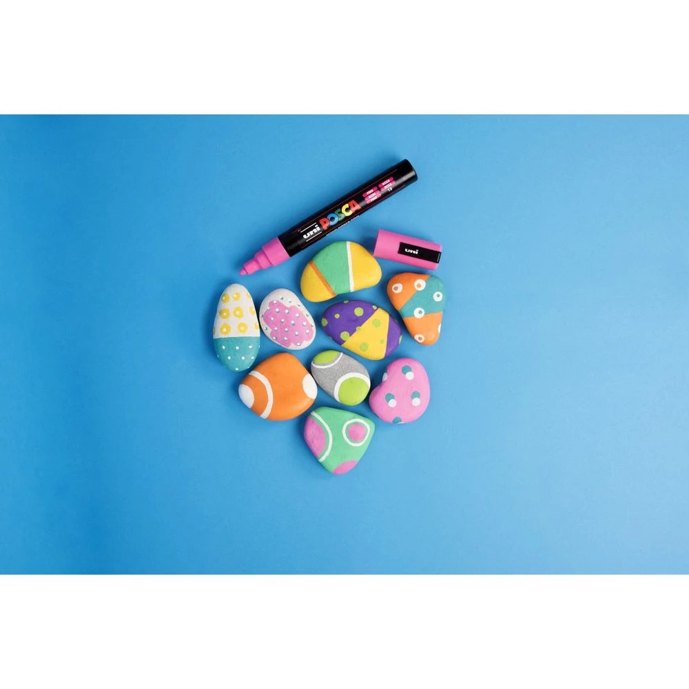 8 POSCA PC 5M Paint Marker Silver, 8 of 9
