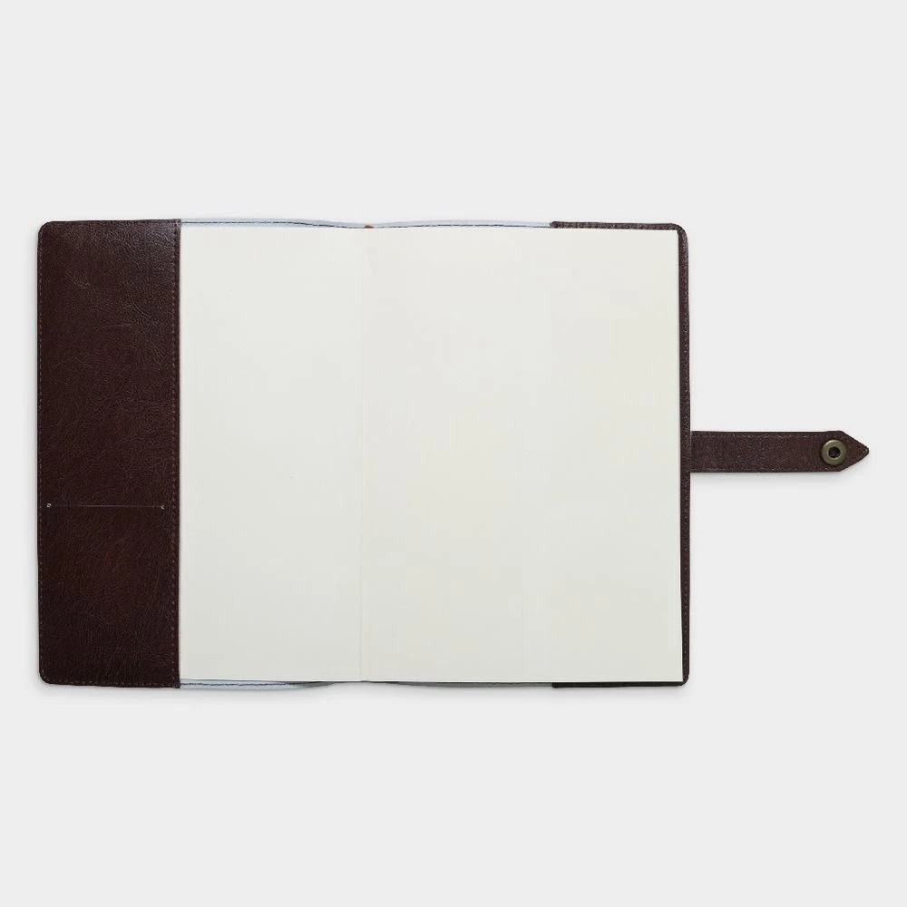 2 Otto A5 Vintage Journal 192 Pages Brown, 2 of 5