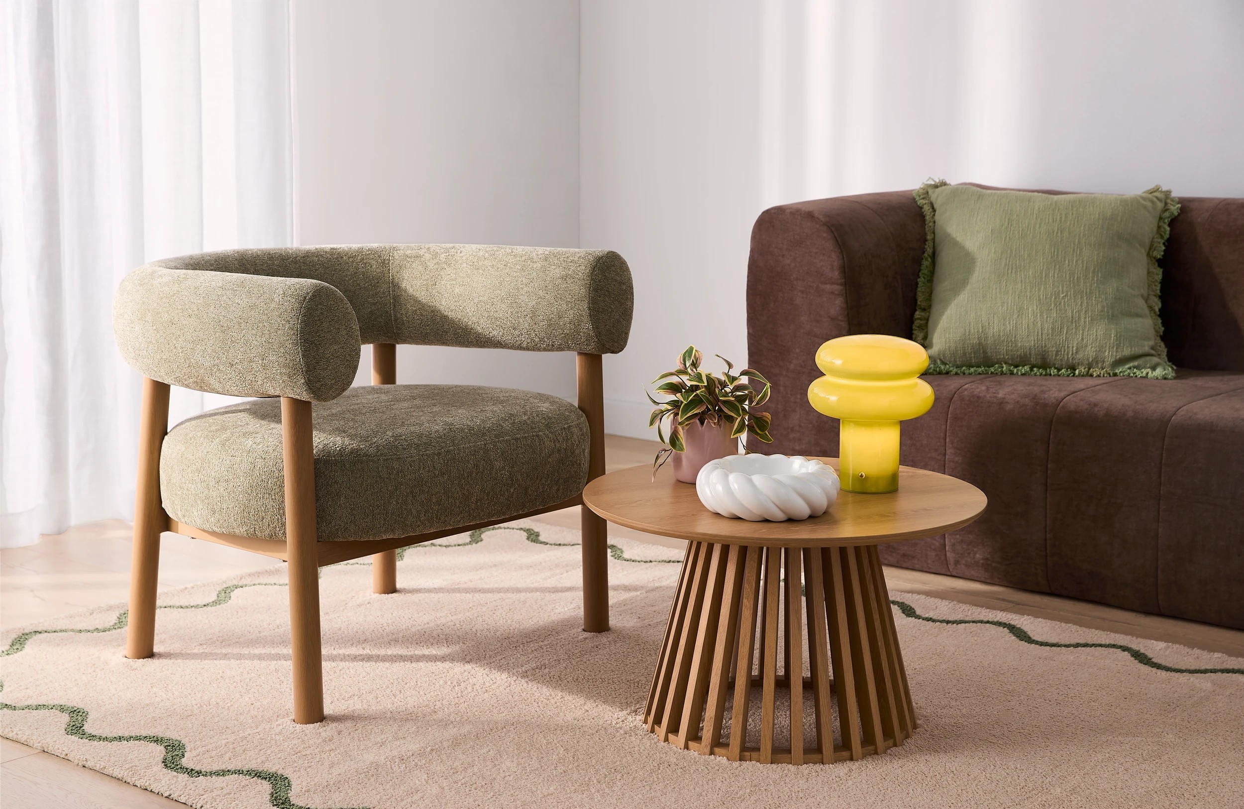 9 Trove 2.5 Seat Compressed Sofa - Chocolate, 9 of 9