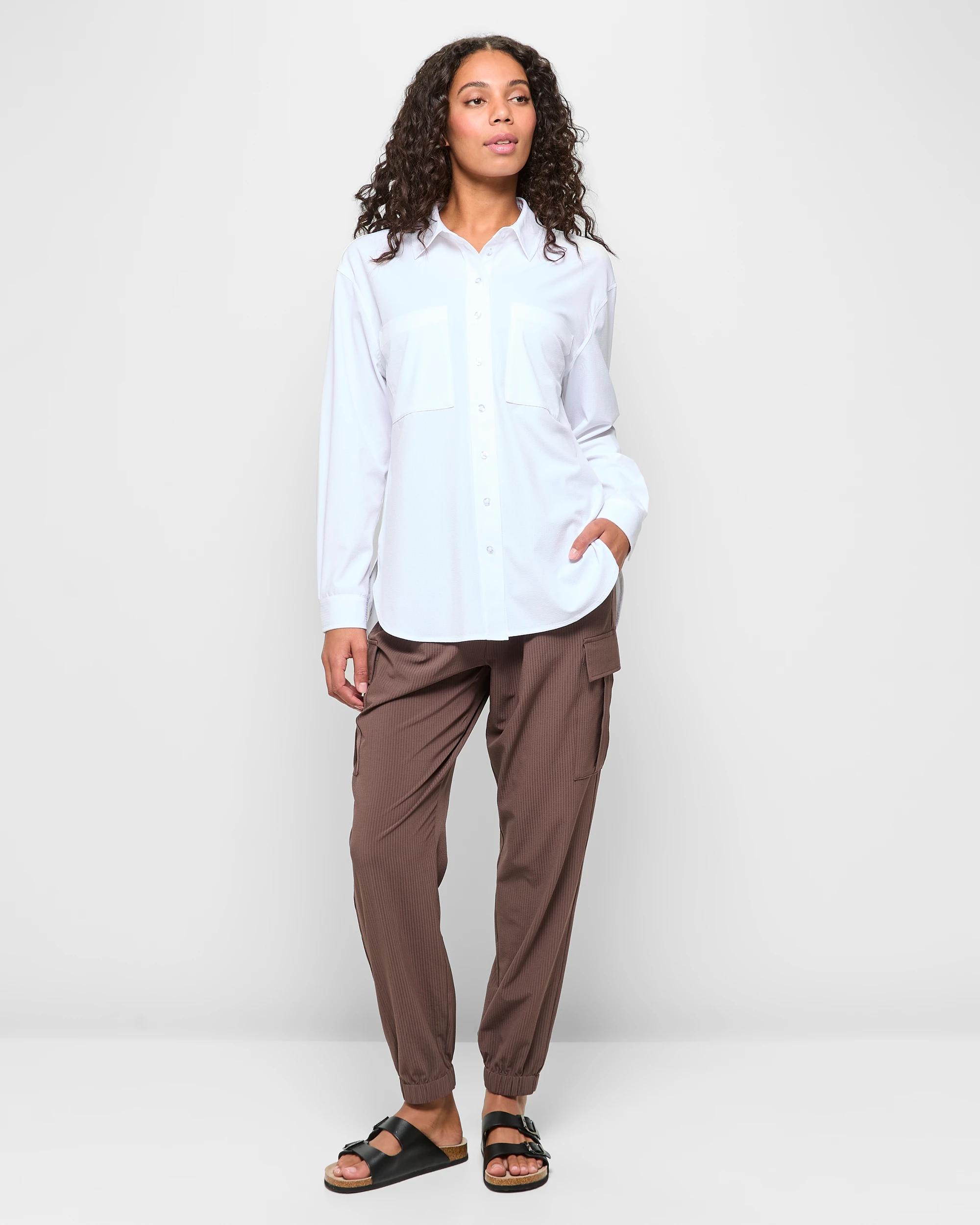 2 Target Active Woven Shirt WHITE, 2 of 5