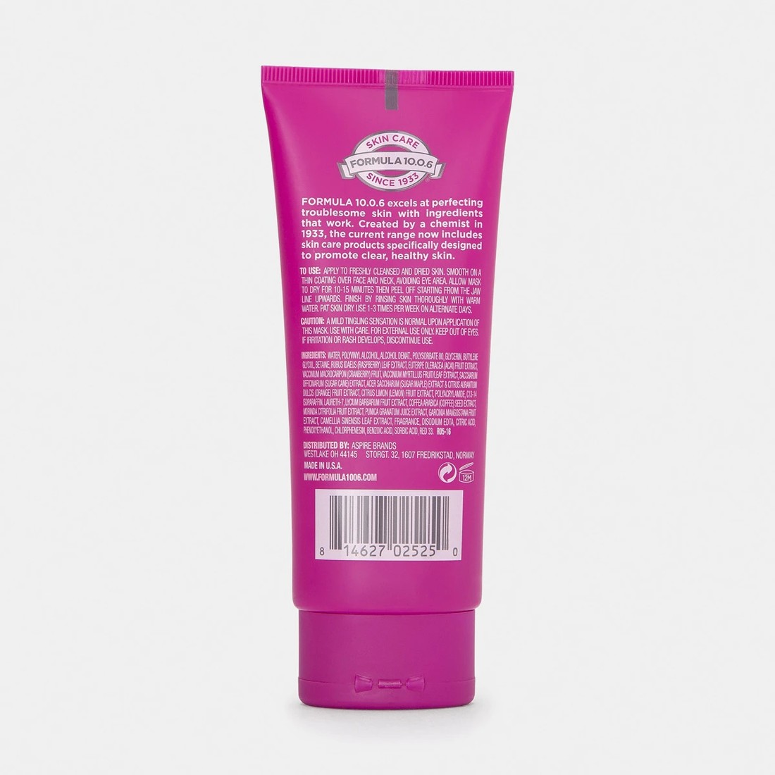 2 Formula 10.0.6 Be Berry Clear Illuminating Peel Mask 100ml - Raspberry & Acai, 2 of 5