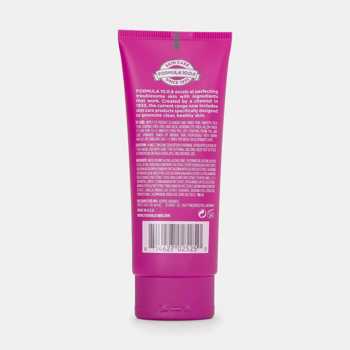 2 Formula 10.0.6 Be Berry Clear Illuminating Peel Mask 100ml - Raspberry & Acai, 2 of 5