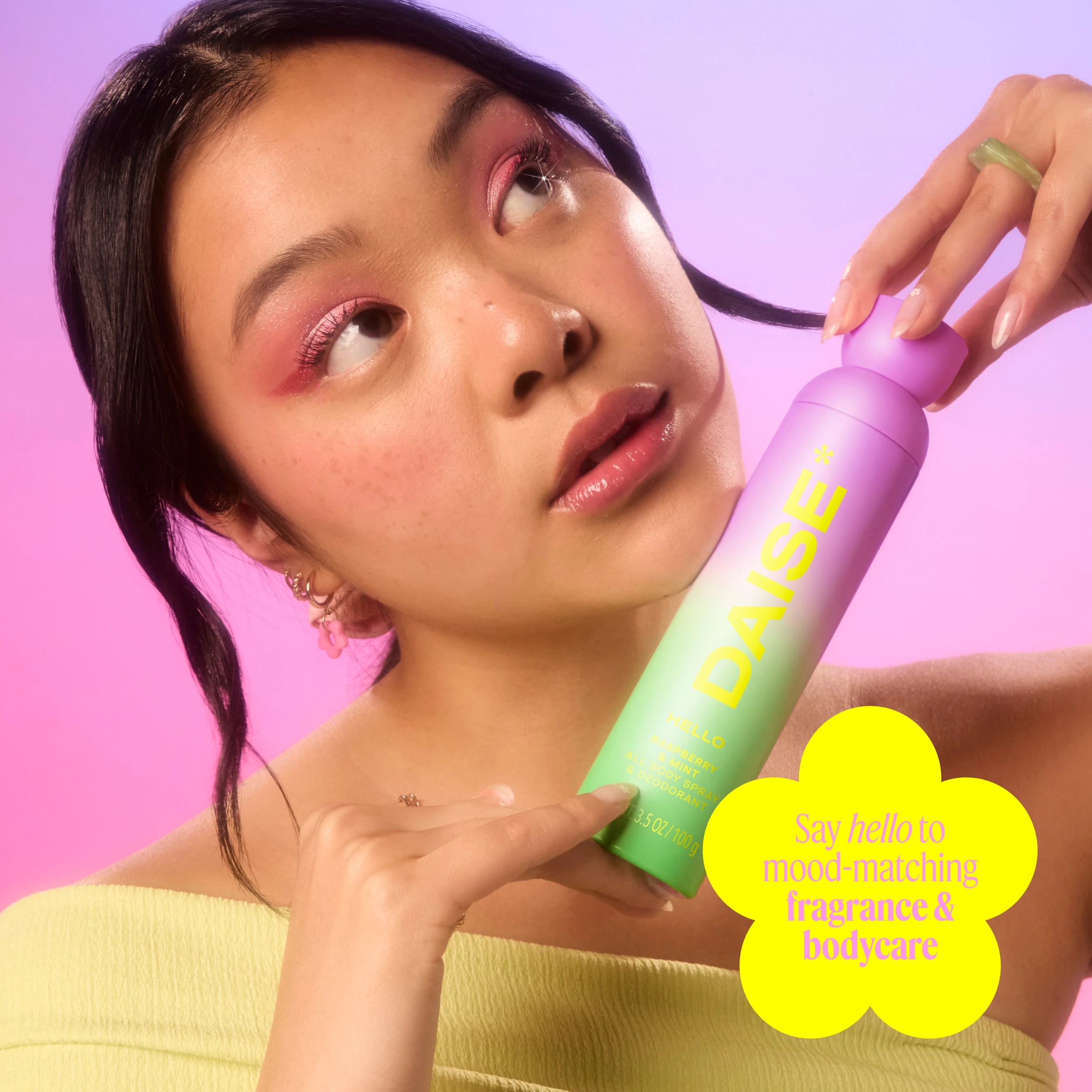 5 DAISE Hello All Body Spray and Deodorant 120ml - Raspberry and Mint, 5 of 10