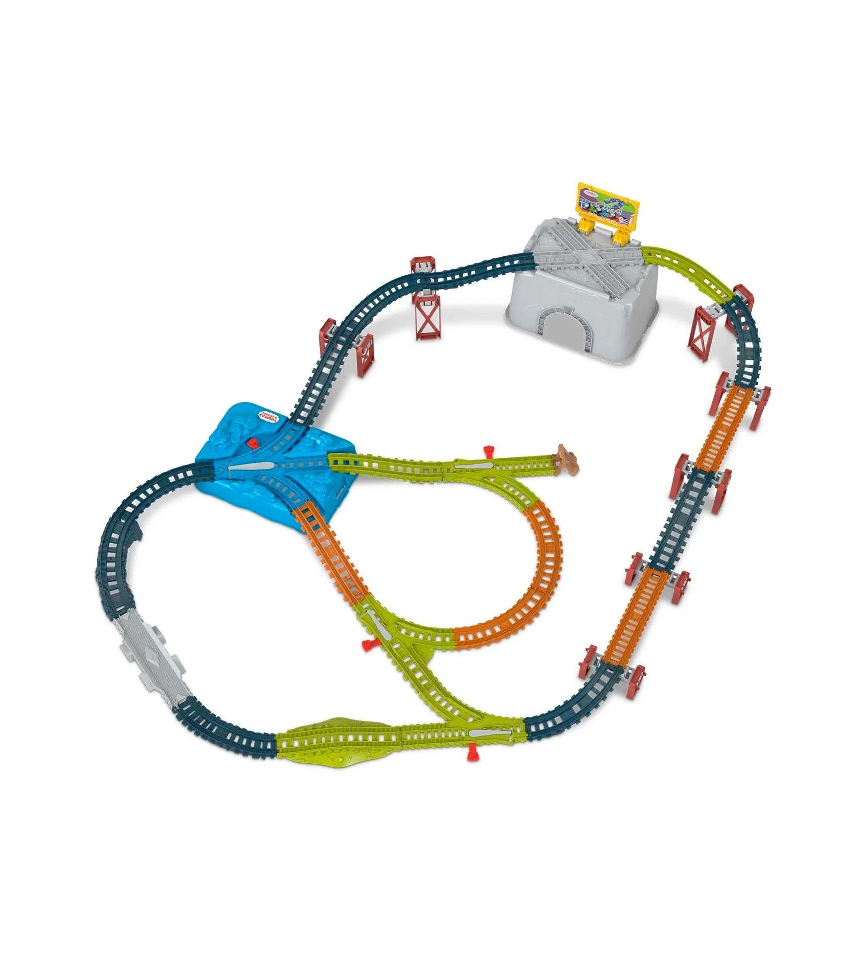 5 Thomas & Friends Connect & Build Track Bucket - Blue, 5 of 6