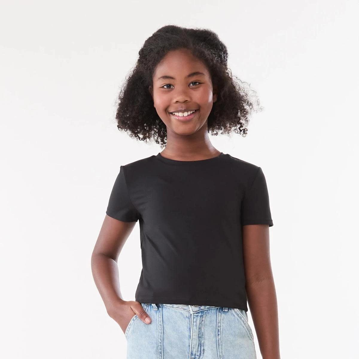 1 Active Kids Super Soft T-shirt BLACK, 1 of 6