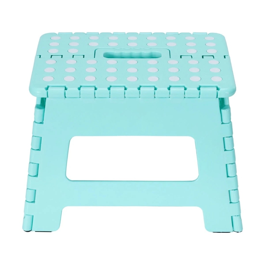 1 Folding Step Stool - Teal, 1 of 9
