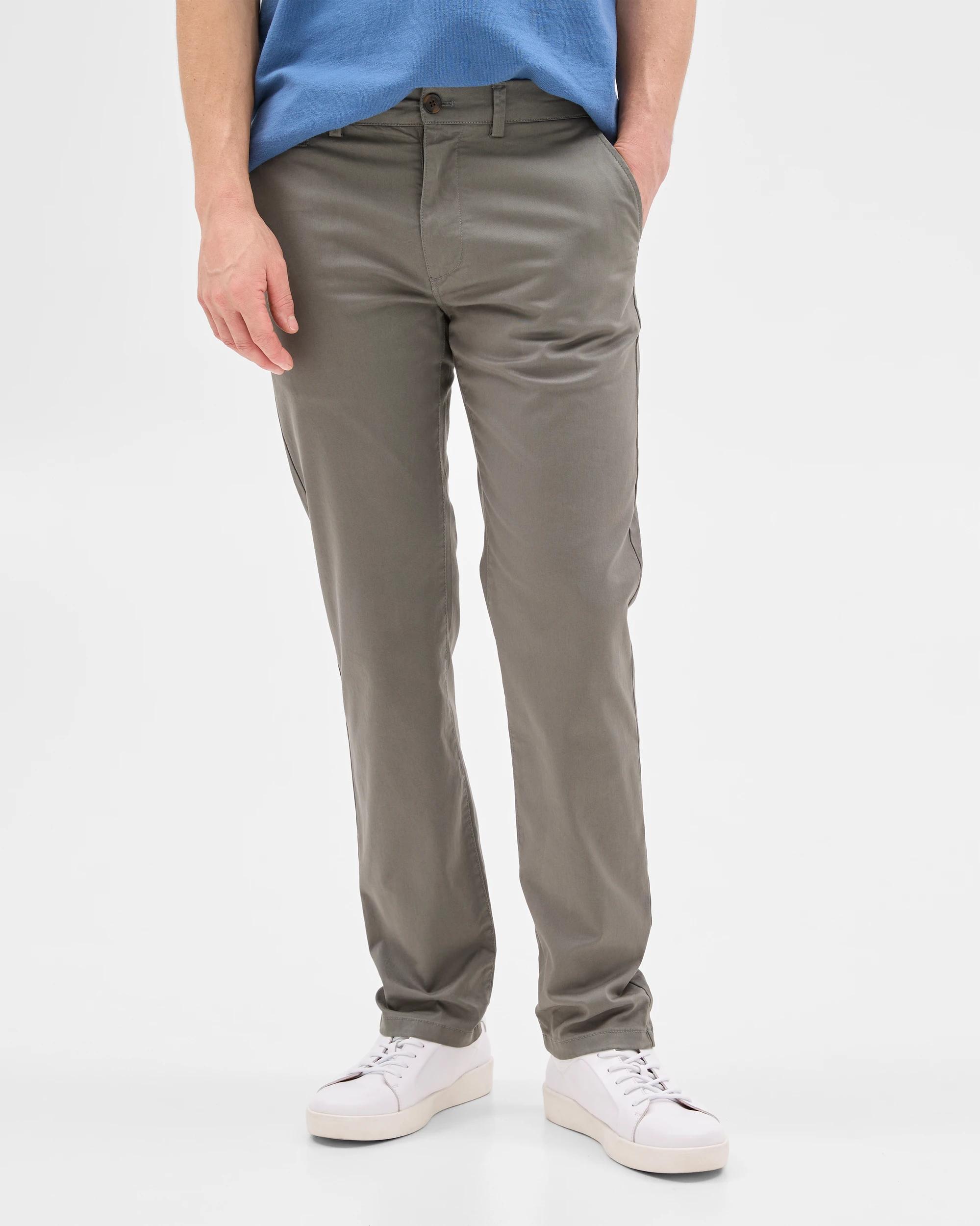 2 Target Australian Cotton Rich Straight Chino Pants GUNMETAL, 2 of 5