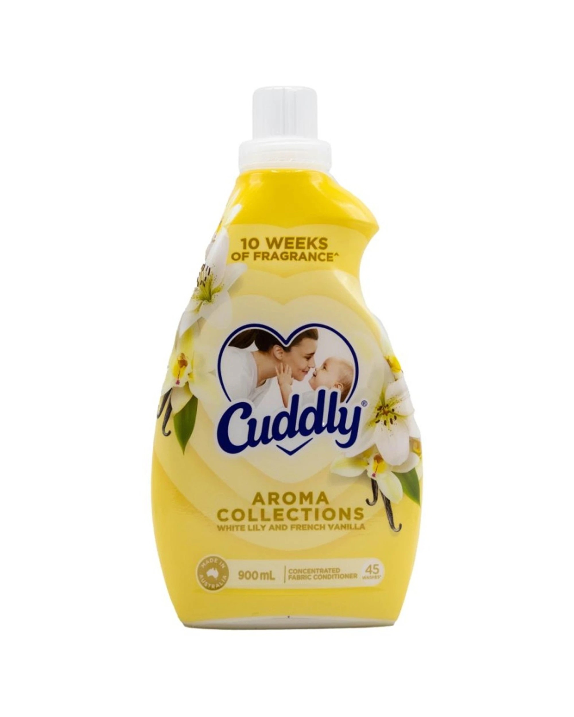 2 Cuddly Aroma Collections Fabric Conditioner 16pk 900ml Lily French - Multi, 2 of 3