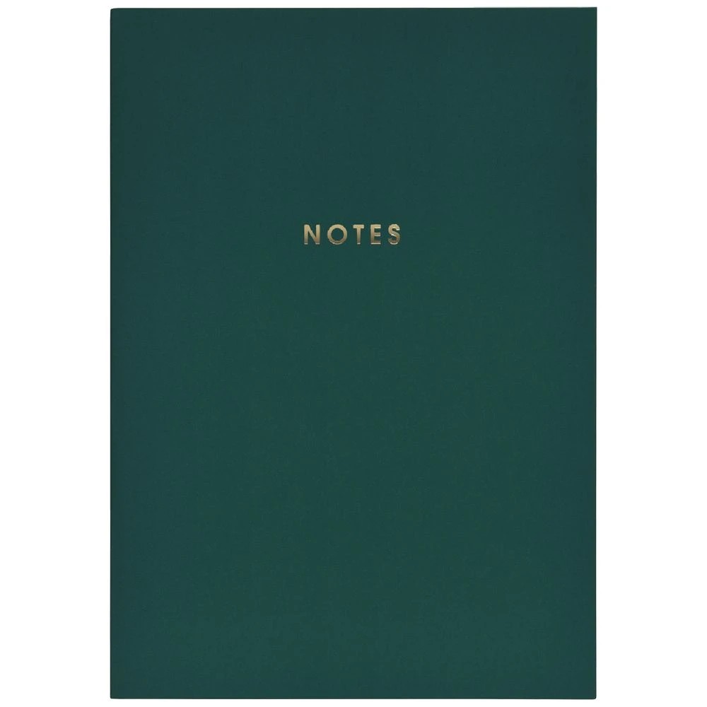 1 Otto A5 Colour Block Notebook 160 Pages Green, 1 of 2