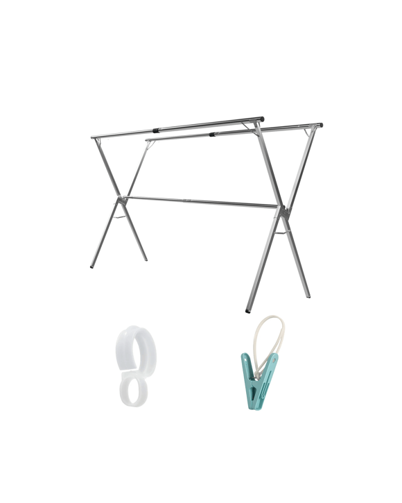 Levede 2M Extendable Foldable Clothes Airer Drying Rack