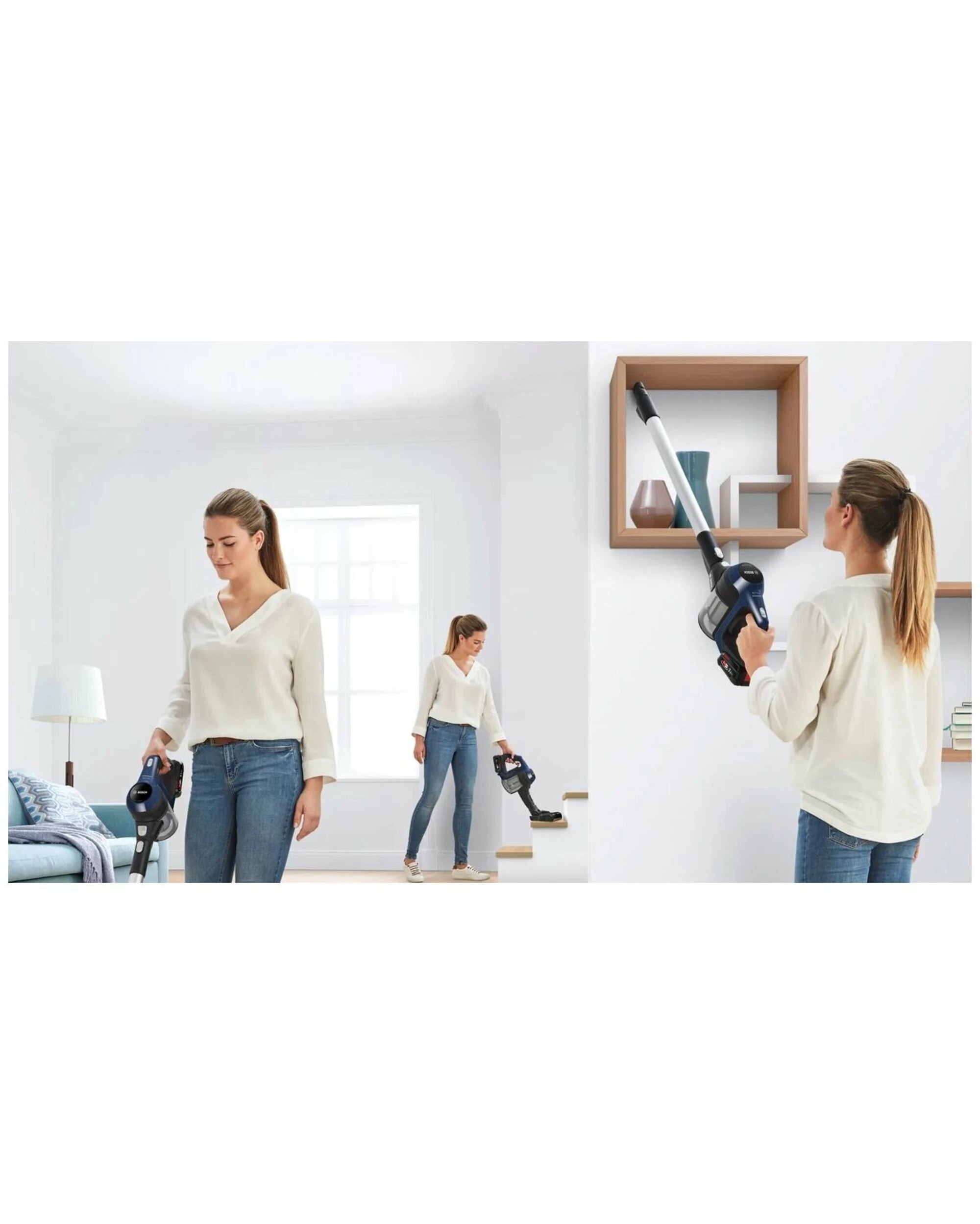 4 Bosch Series 6 Cordless Hand Stick Vacuum Cleaner-Moonlight Blue, 4 of 5