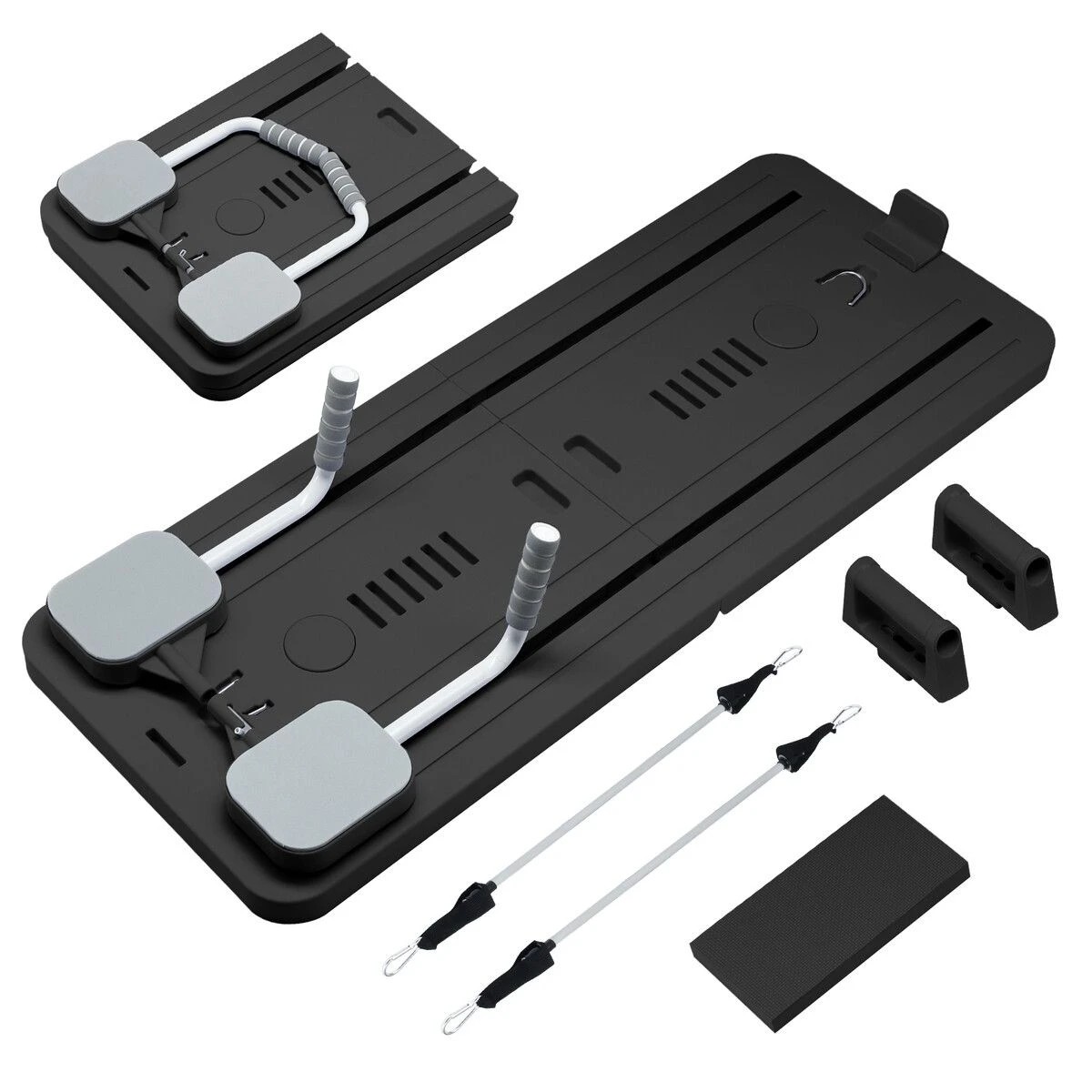 2 Ausway Pilates Board Resistance Bands Home Gym Trainer Ab Workout Push Up, 2 of 3