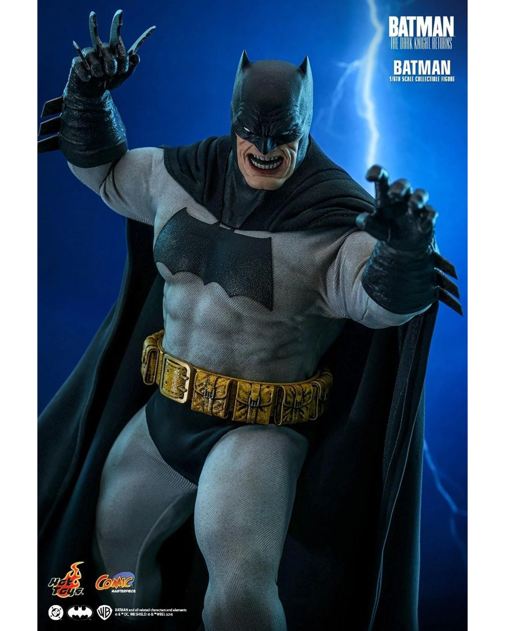 2 Hot Toys Batman: The Dark Knight Returns Batman 1:6 Scale 12 inch Figure, 2 of 8