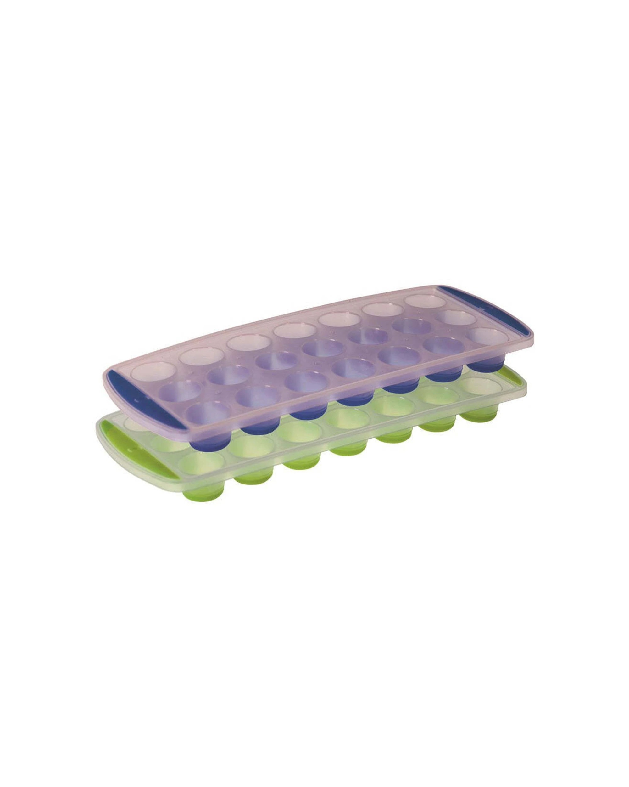 1 Avanti 2 Pack 21-cup Pop Ice Cube Tray Set Food Grade Silicone With Lids, 1 of 1