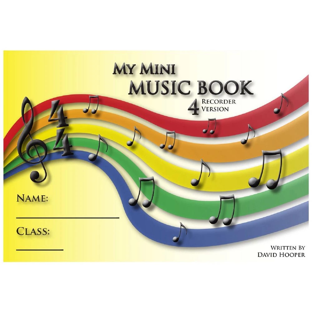 1 My Mini Music Book 4 Recorder Version, 1 of 5