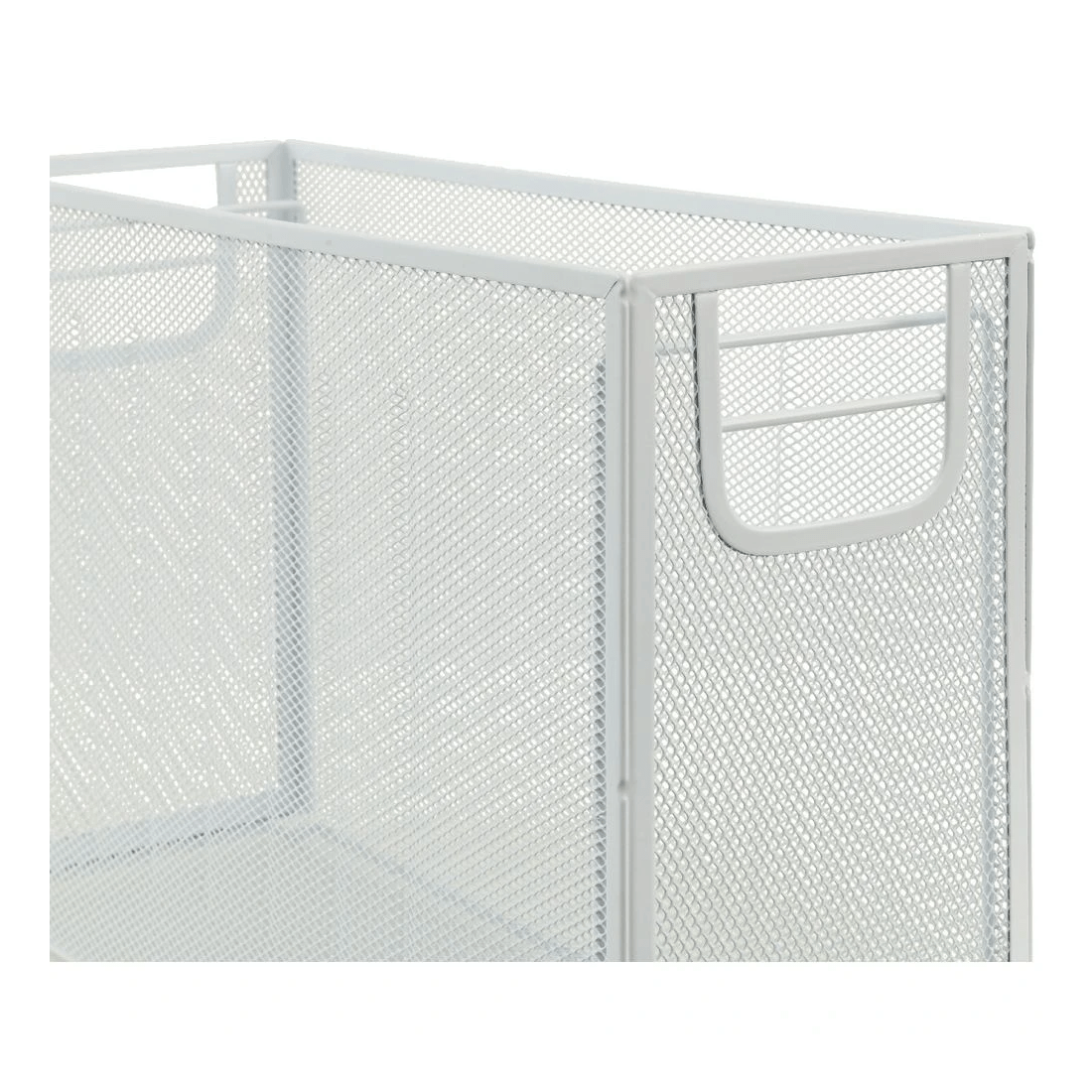 3 J.Burrows Mesh Foolscap Suspension File Holder White, 3 of 3