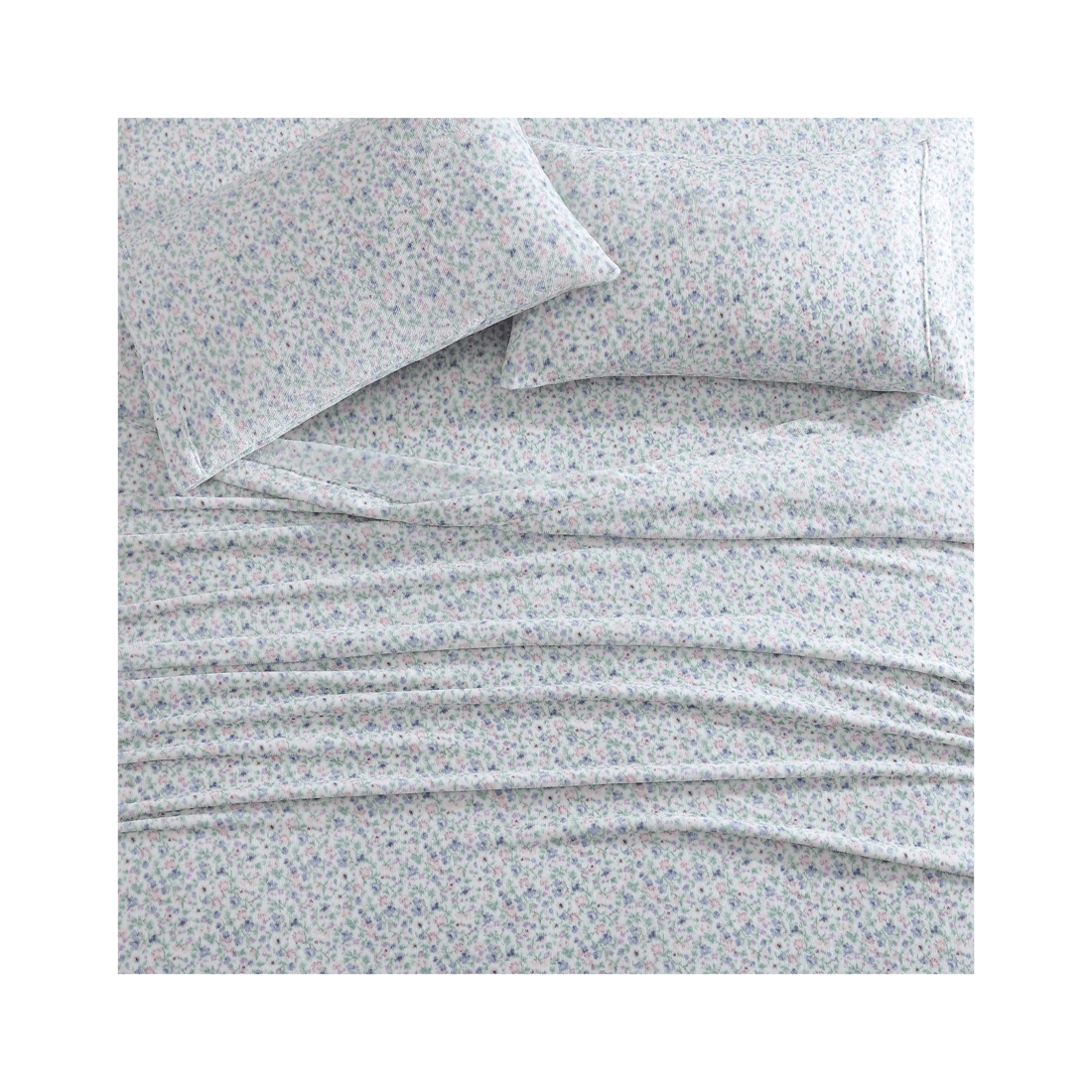 2 ARDOR Elsie Mink Fleece Sheet Set Polyester Double Extra Soft Bed Sheets
 - Double Bed, 2 of 5