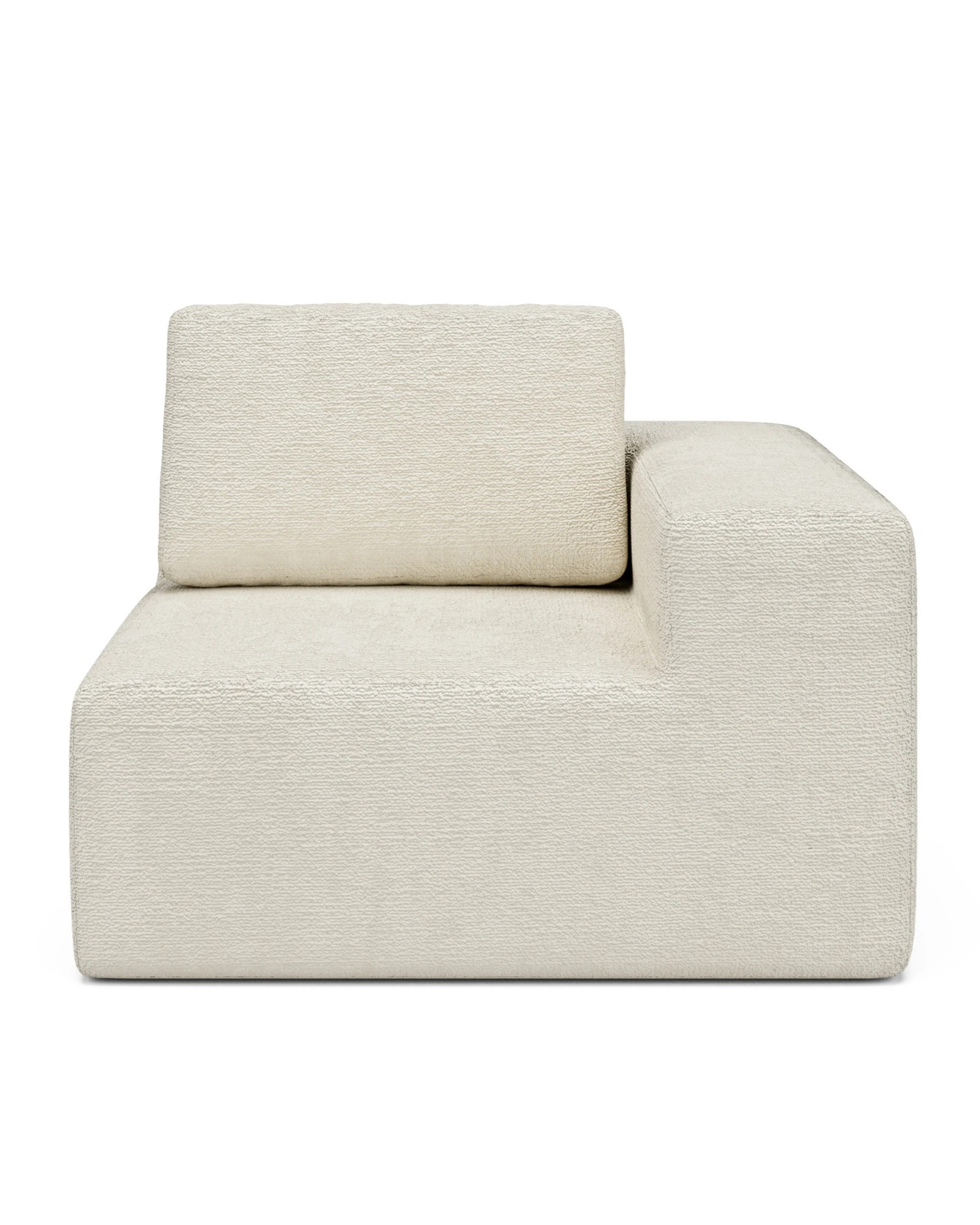 4 Ufurniture 3 Seater Cloud Sofa Boneless Sectional Floor Couch with Deep Seat - Beige, 4 of 5