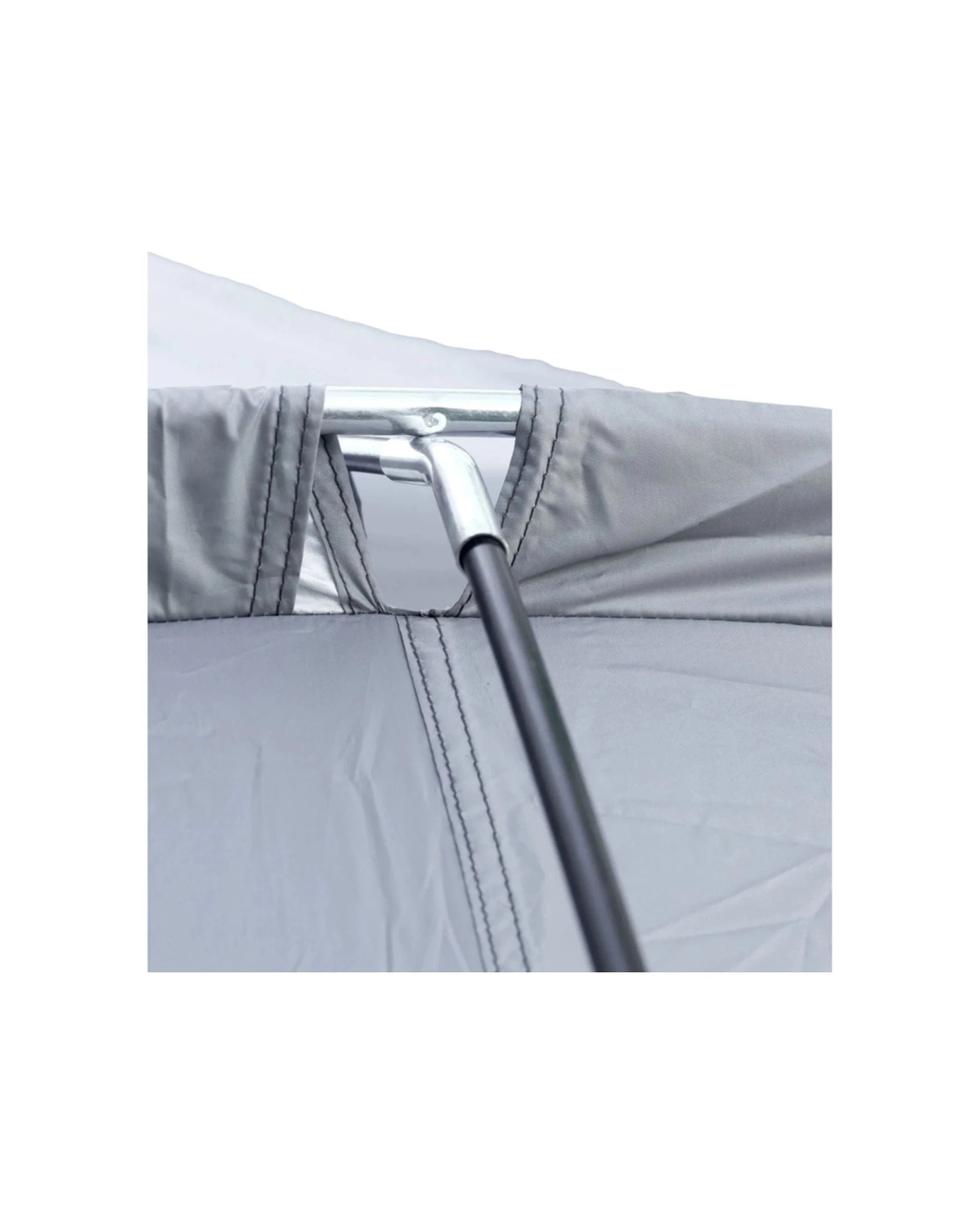 8 Wildtrak Side Tent 3.0 Outdoor Camping Shelter For 3m Gazebo Waterproof - Grey, 8 of 9