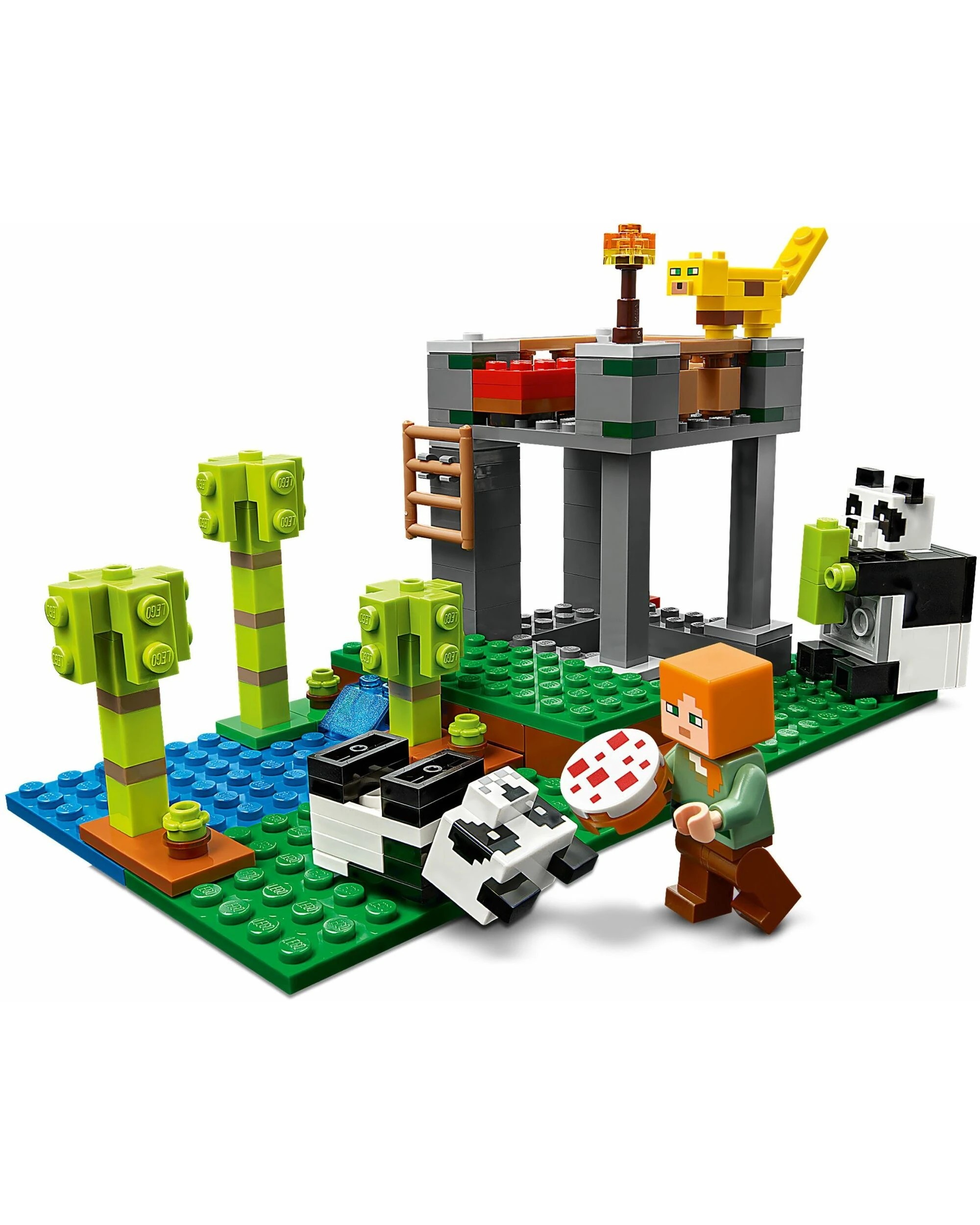 2 LEGO 21158 Minecraft Panda Nursery Building Toy Set, 2 of 5