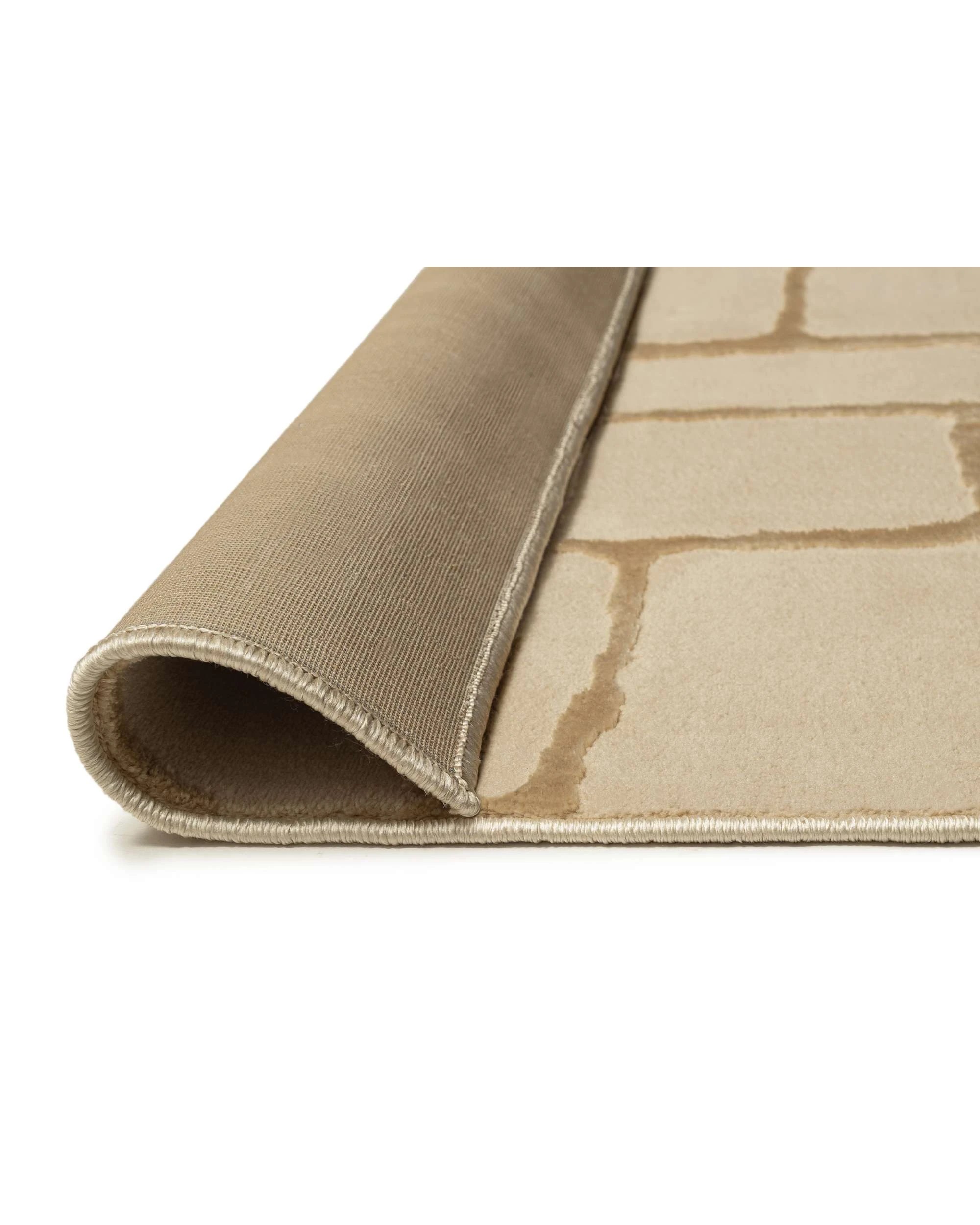 5 Loopsie Gharda Textured Abstract Washable Rug-330cm x 240cm - Beige, 5 of 8