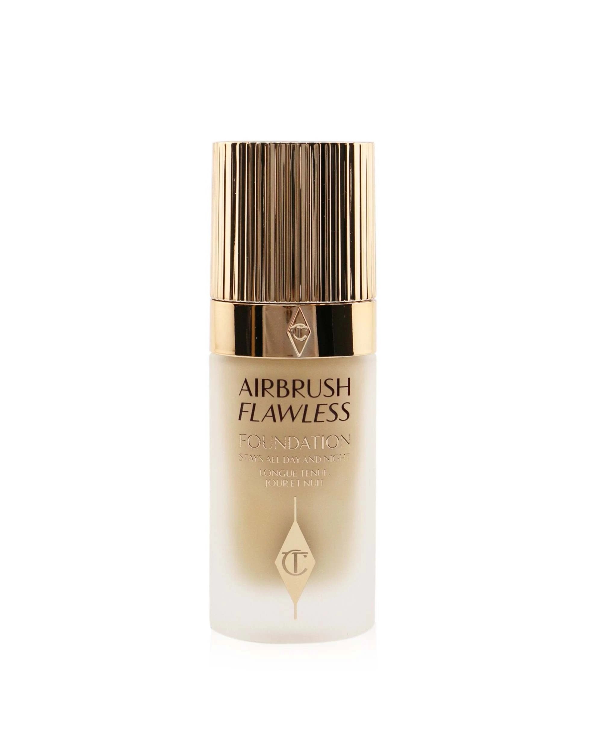 7 Charlotte Tilbury Airbrush Flawless Foundation - # 30ml/1oz - Natural, 7 of 9