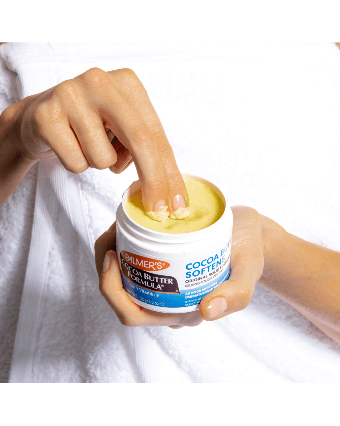 4 Palmer's Cocoa Butter Solid Formula Jar 100g - Vitamin E, 4 of 4