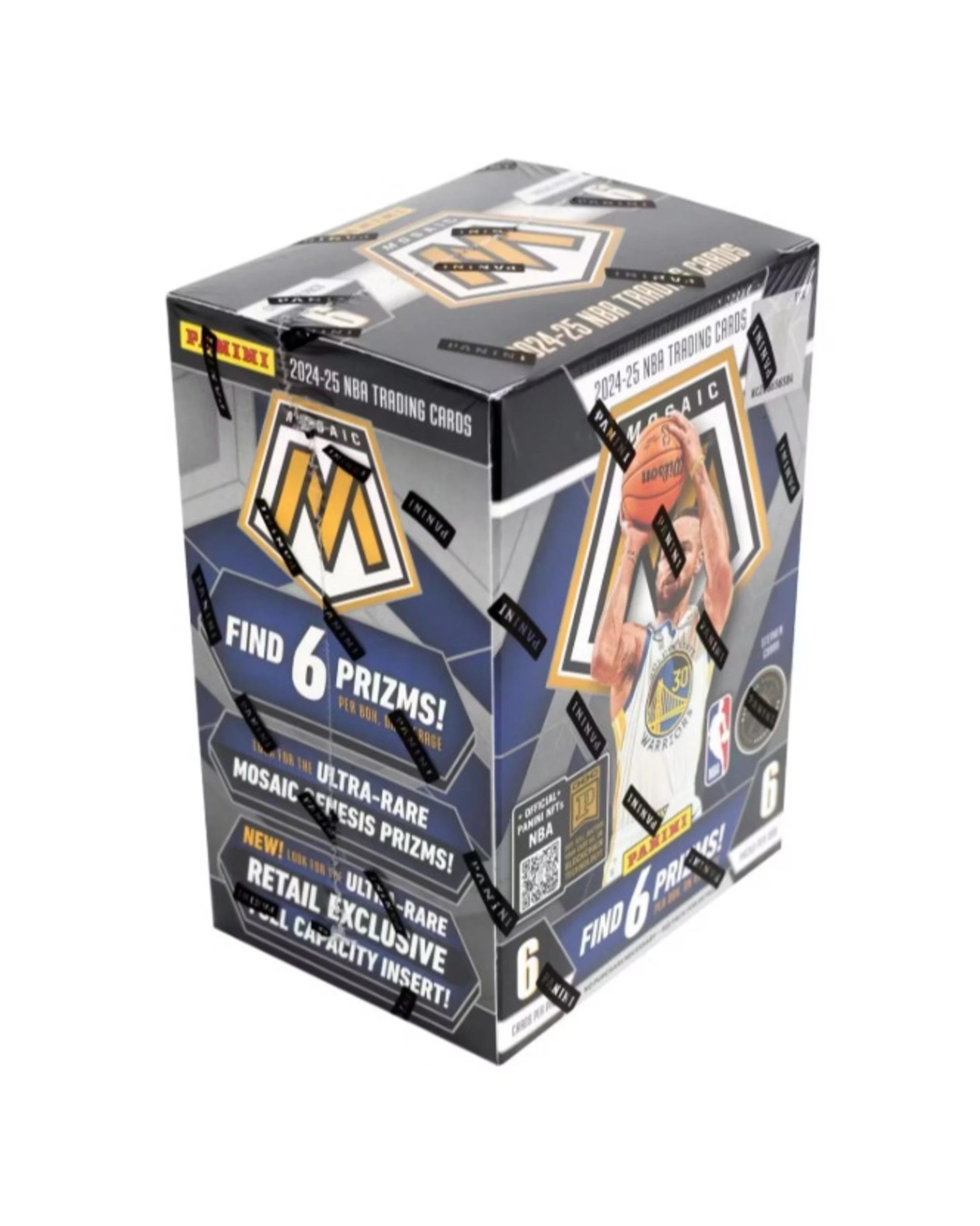 1 Panini 2024/2025 NBA Mosaic Basketball Blaster Box, 1 of 6