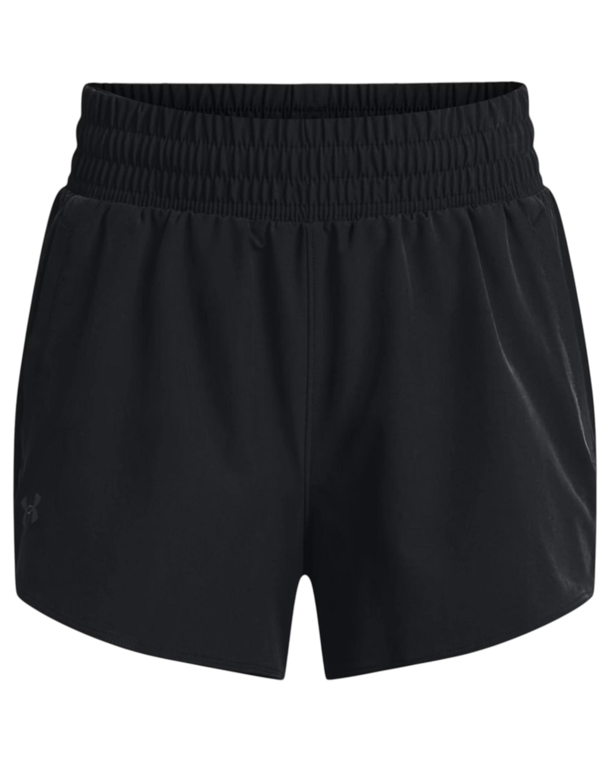 1 Under Armour Womens Vanish Black 3 Inch Athletic Shorts BLACK, 1 of 7